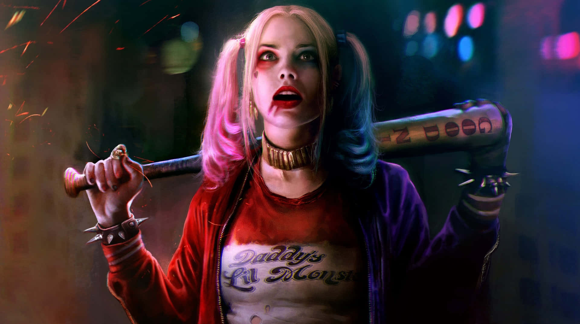 ความรักโจ๊กเกอร์และฮาร์ลีย์ควินน์ Suicide Squad — โจ๊กเกอร์ วอลเปเปอร์