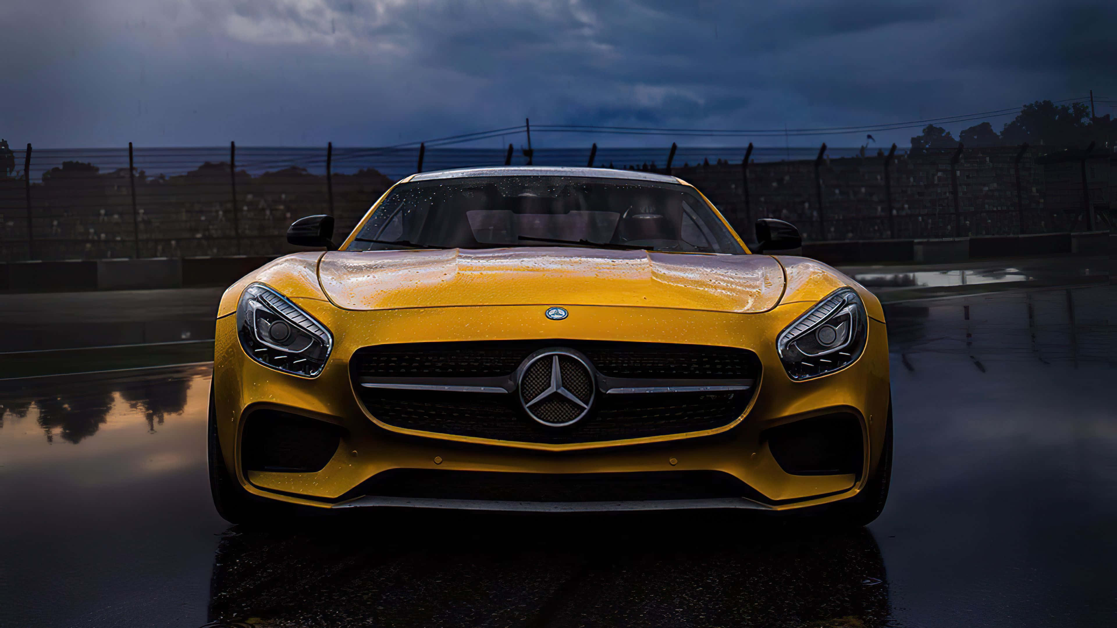 ความหรูหราสูงสุดแห่งการขับขี่ - Mercedes Benz ในระบบ 4K วอลเปเปอร์