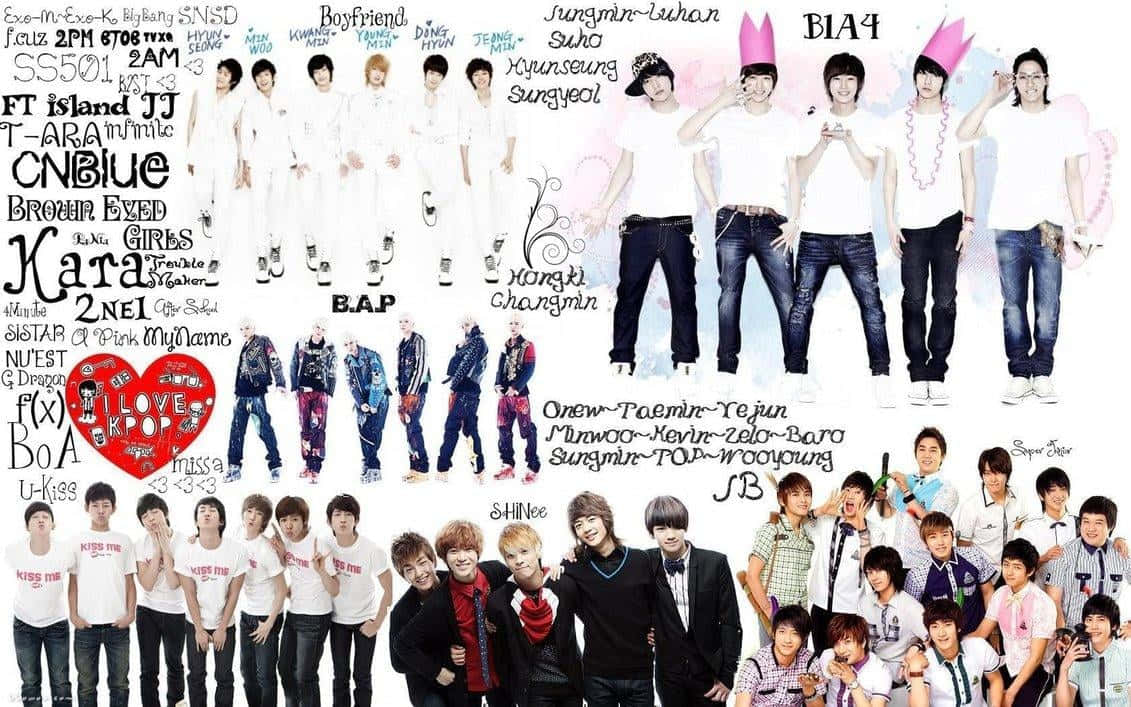 ความโดดเด่นของศิลปินเคป็อปบนเวที วอลเปเปอร์