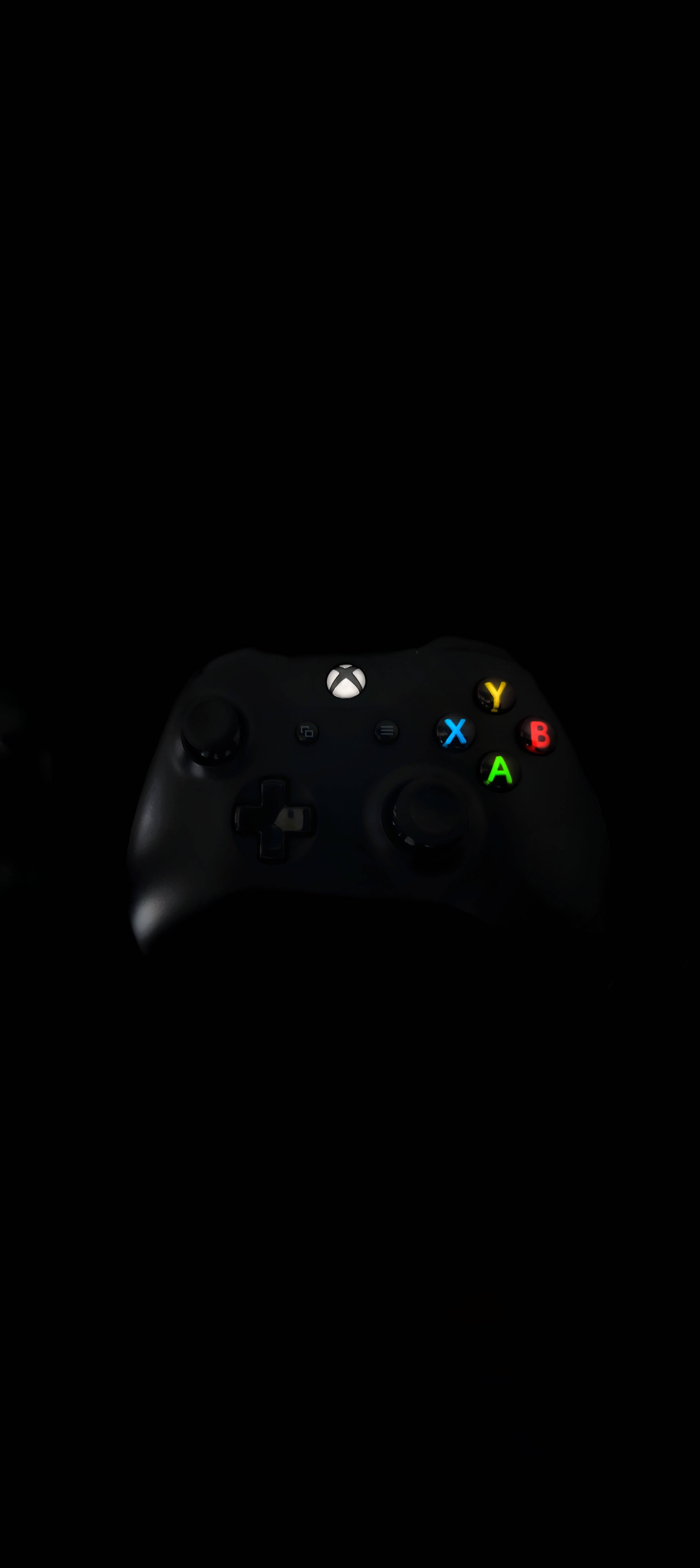 คอนโทรลเลอร์ Xbox สีดำ 8K สำหรับมือถือ วอลเปเปอร์