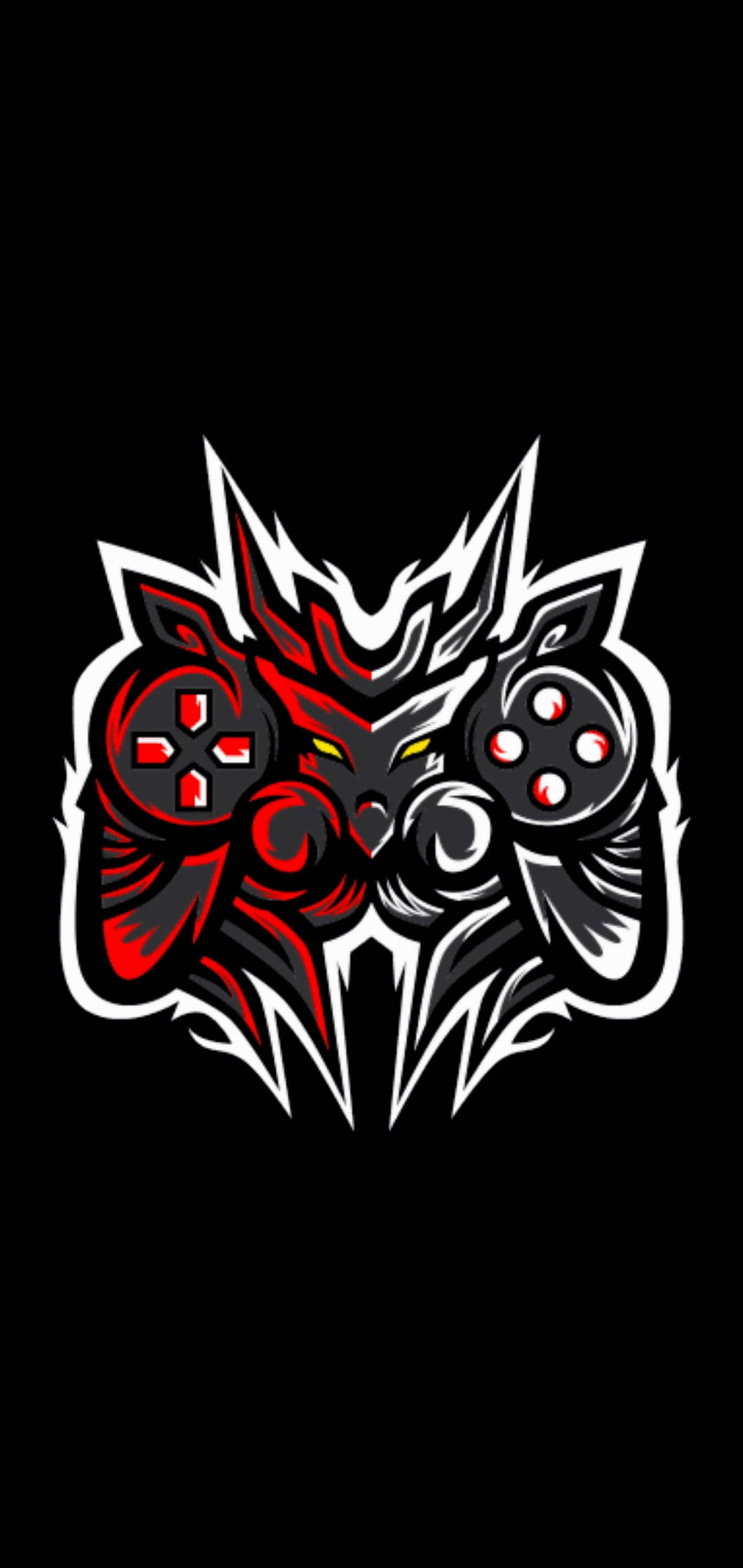 คอนโทรลเลอร์เกมนามธรรม โลโก้เกม HD วอลเปเปอร์