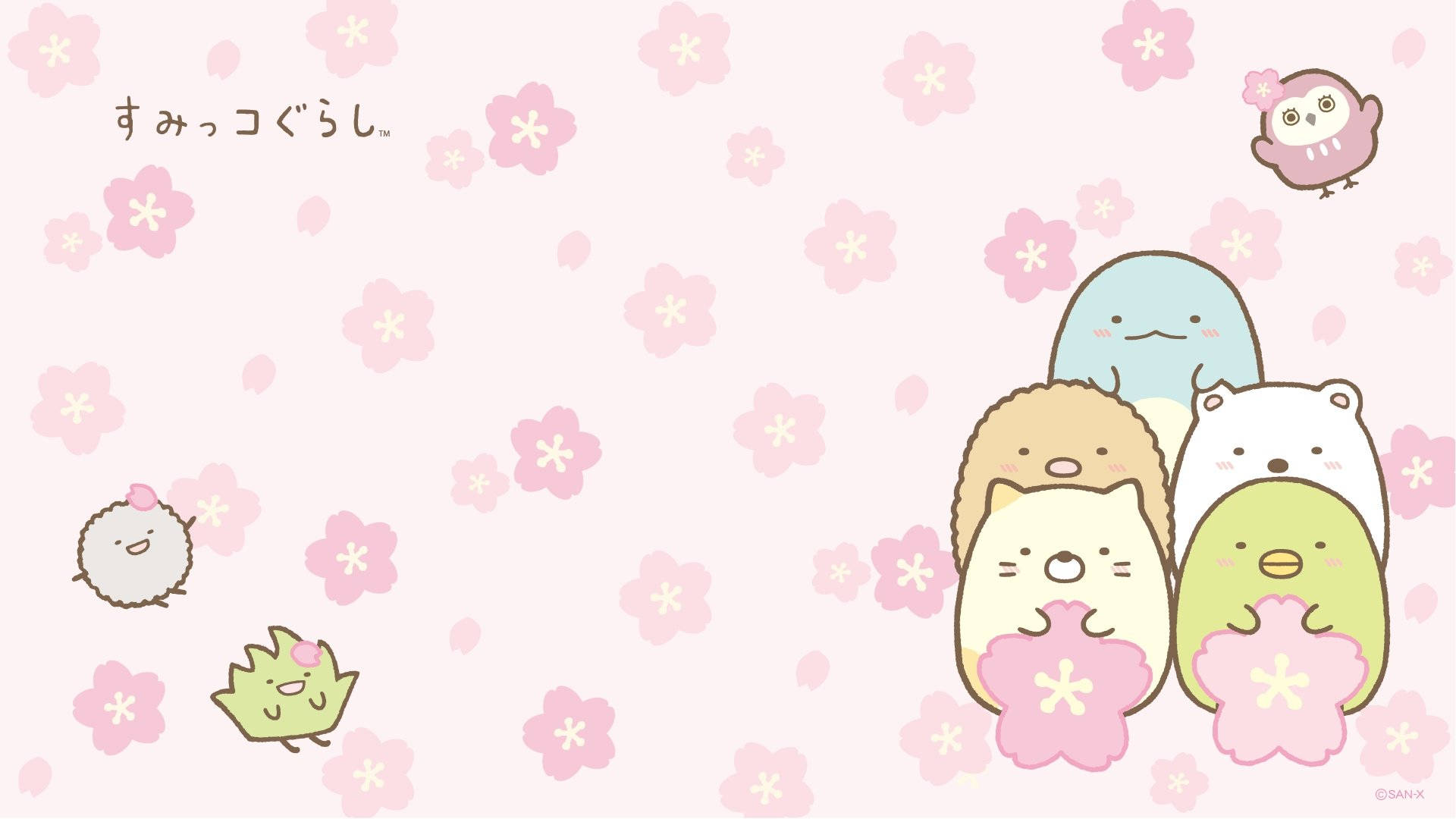 คาแรกเตอร์น่ารัก HD ซุมิคโค กูราชิ วอลเปเปอร์