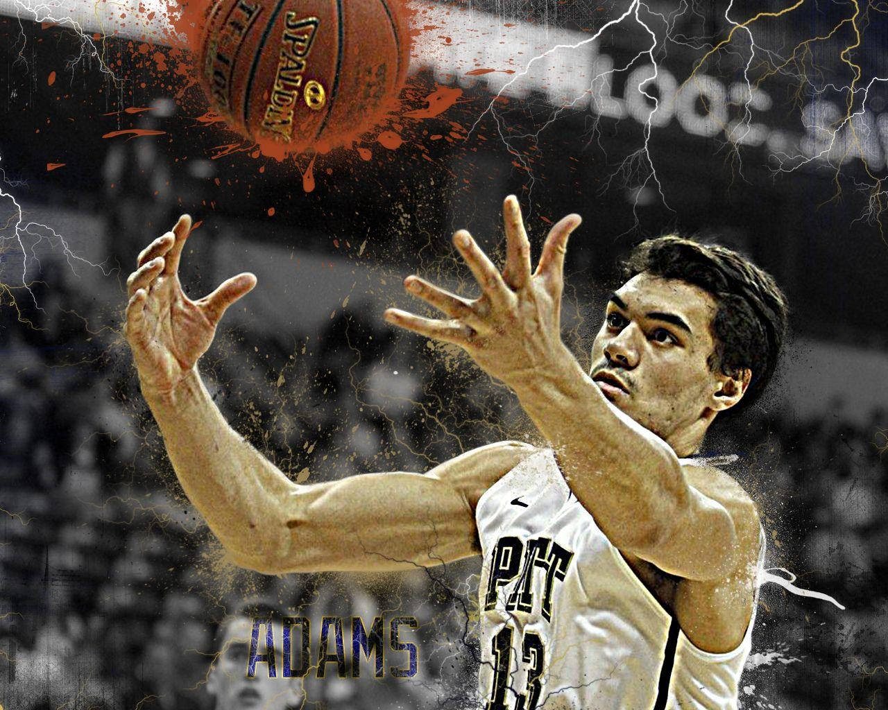 คำบรรยาย: Steven Adams ในเกมสุดระทึก วอลเปเปอร์