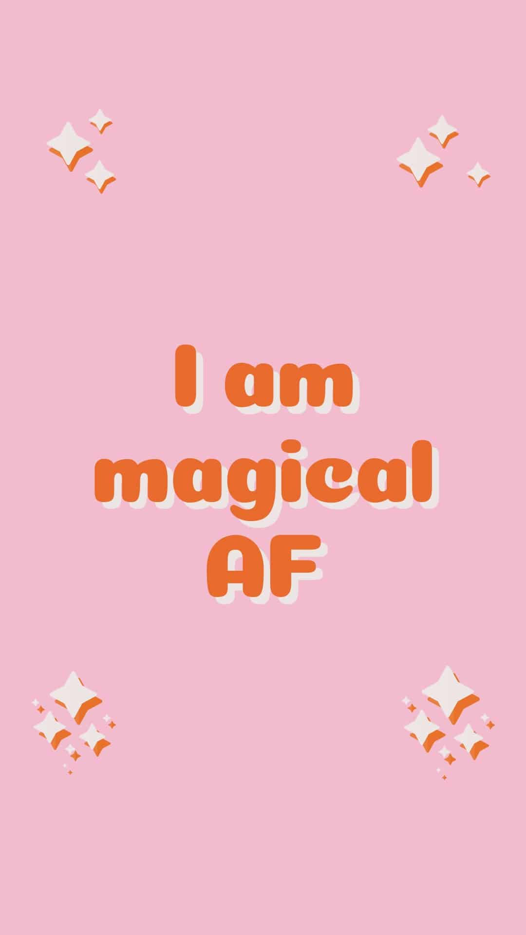คำยืนยันมหัศจรรย์ — สุนทรียภาพคำคม GIF วอลเปเปอร์