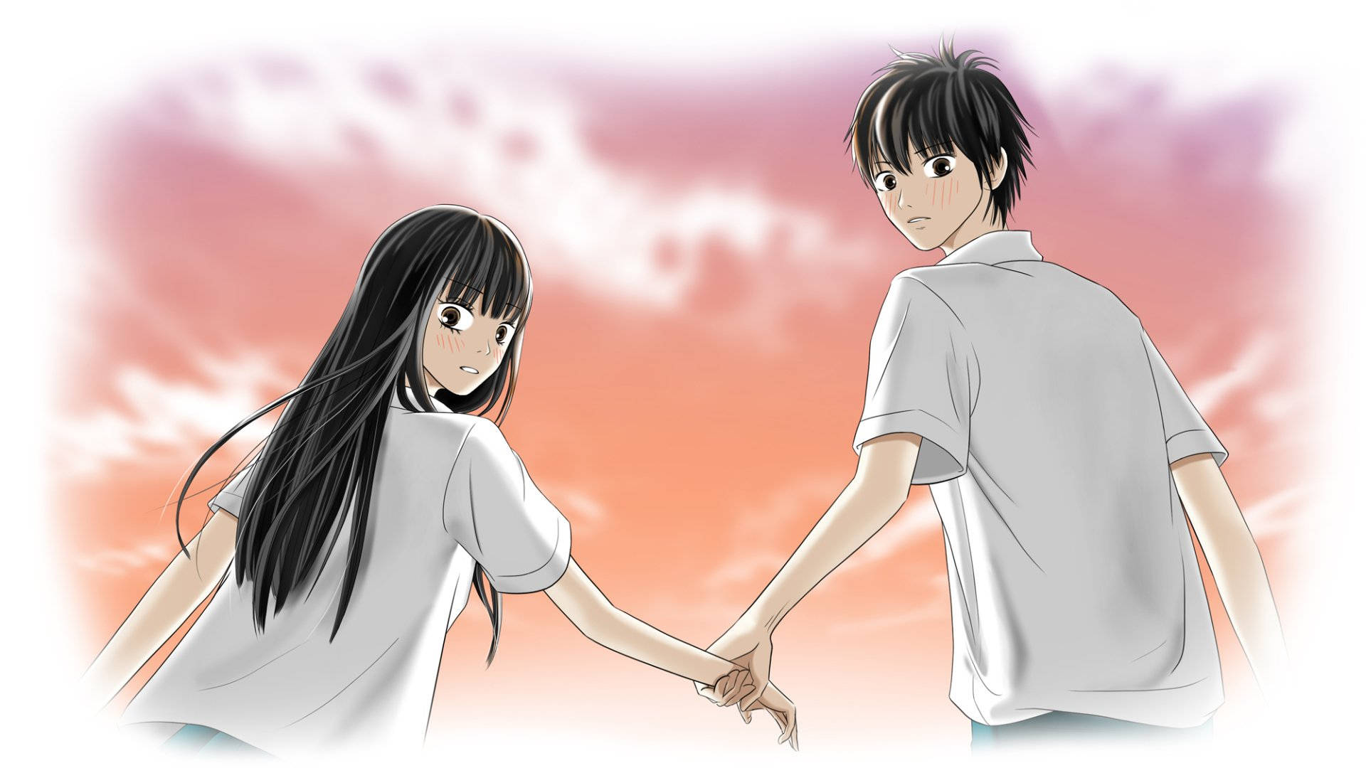 คู่รักอนิเมะ: ช่วงเวลาแห่งความรักจาก Kimi ni Todoke วอลเปเปอร์