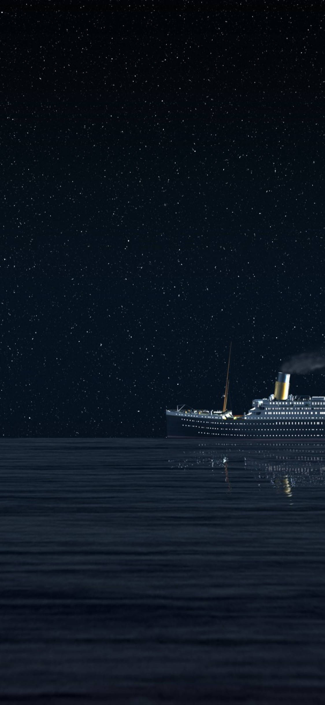 ค่ำคืนดาราจักร Titanic วอลเปเปอร์