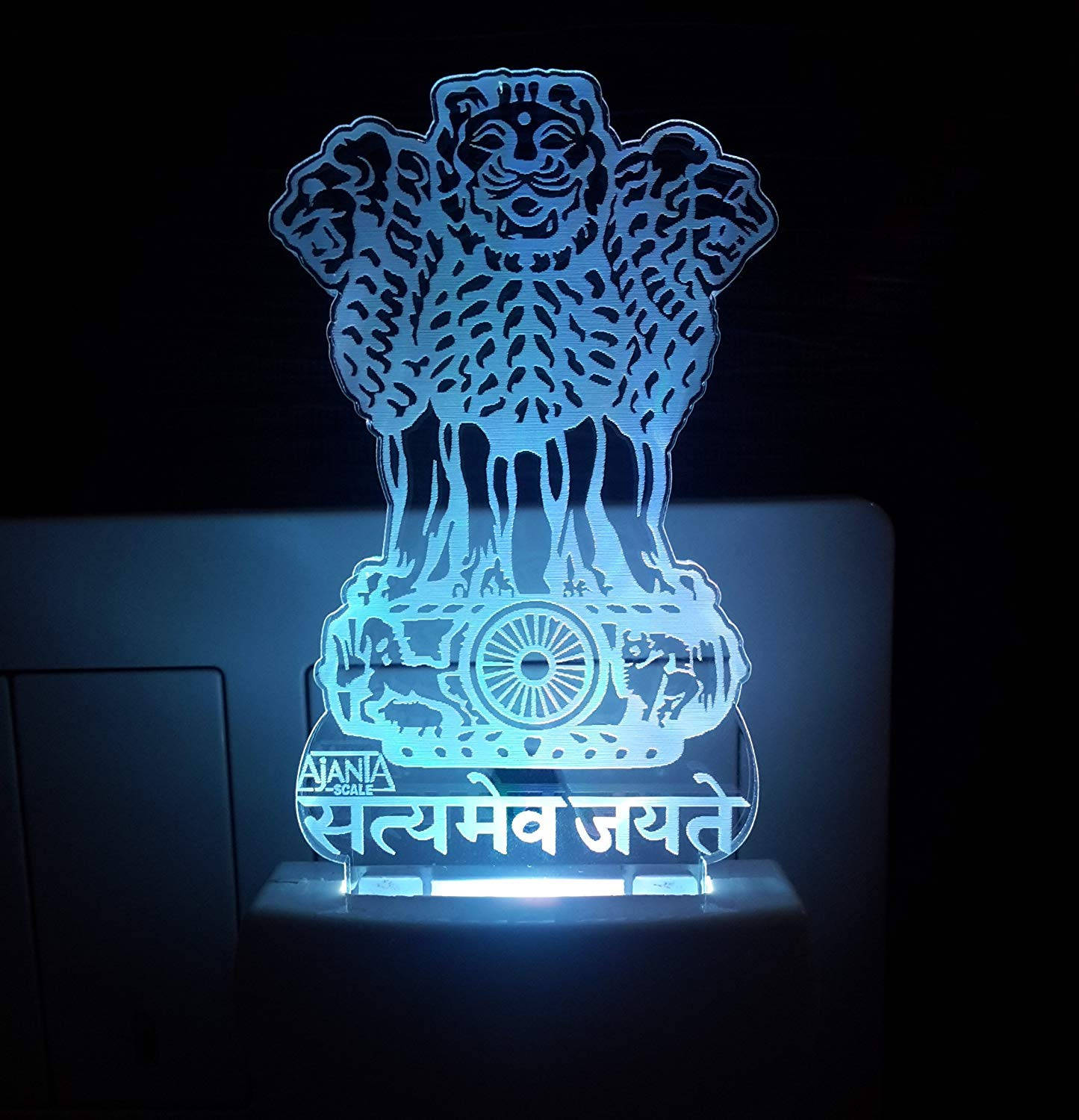 งานแกะสลักอะคริลิก Satyamev Jayate วอลเปเปอร์