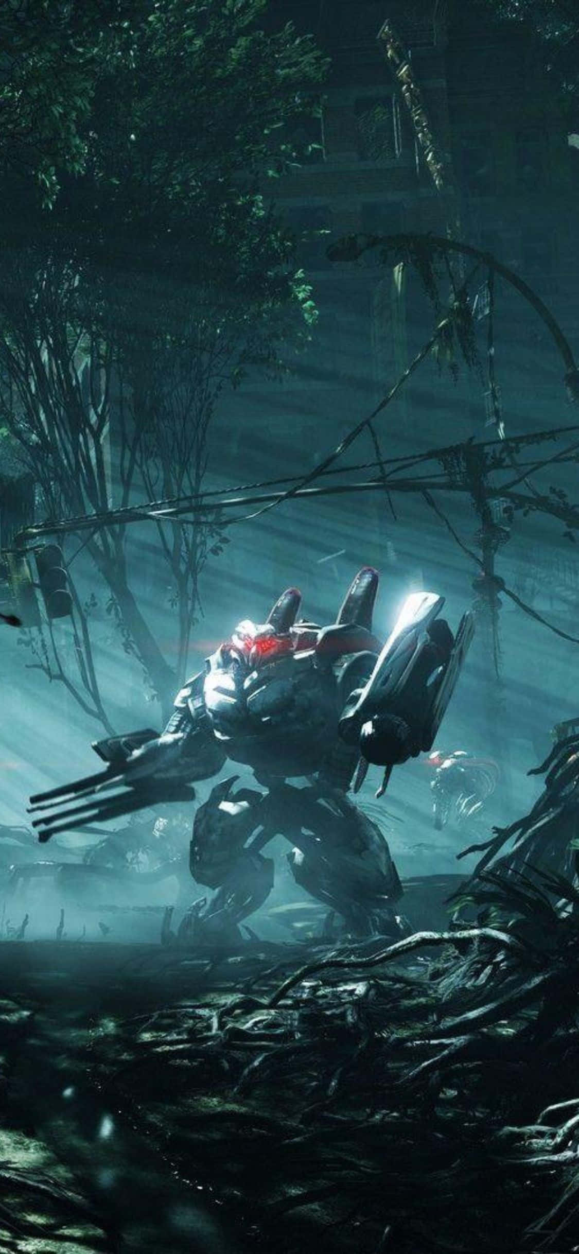 จงไร้เทียมทานด้วย #iPhoneX และ Crysis 3 วอลเปเปอร์