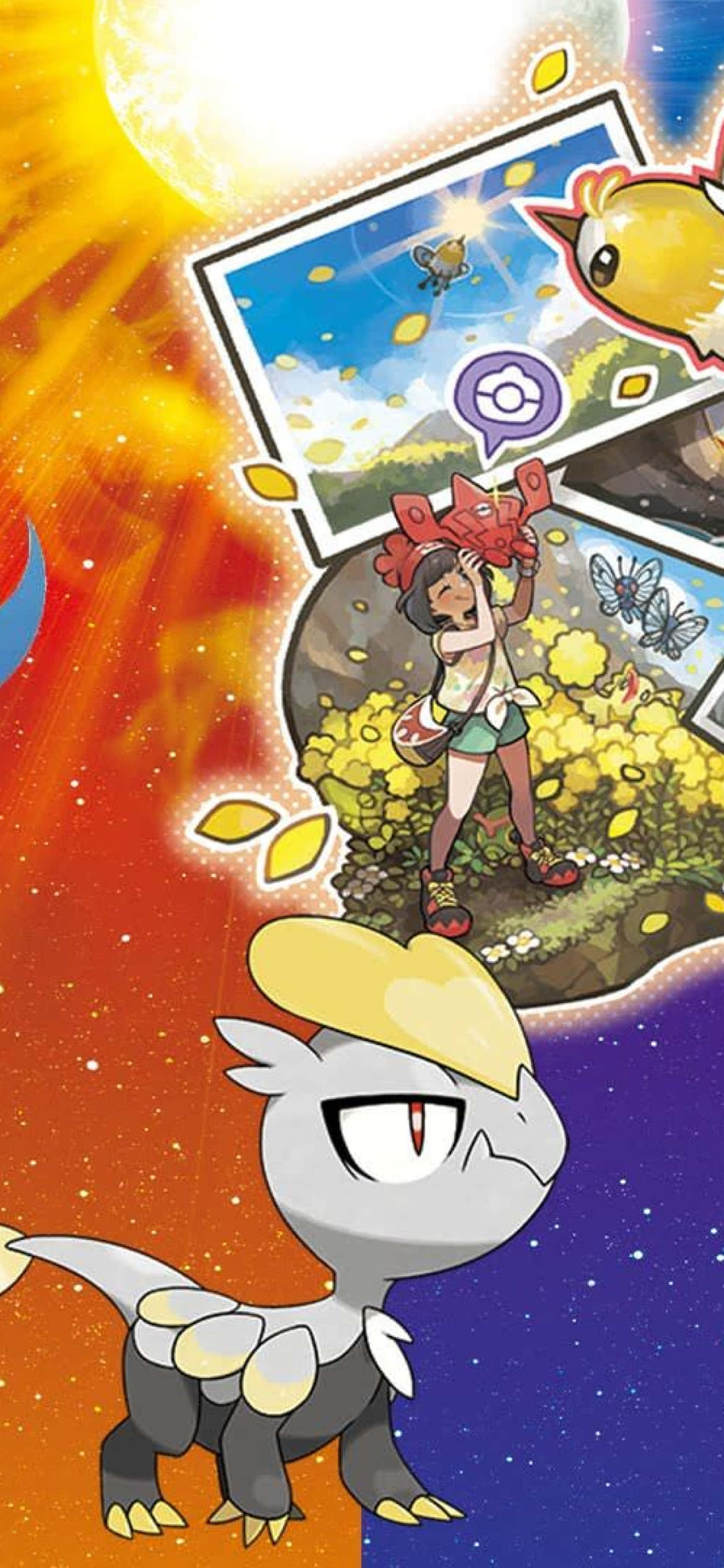 Jangmo-o ใน Pokemon Sun และ Moon วอลเปเปอร์