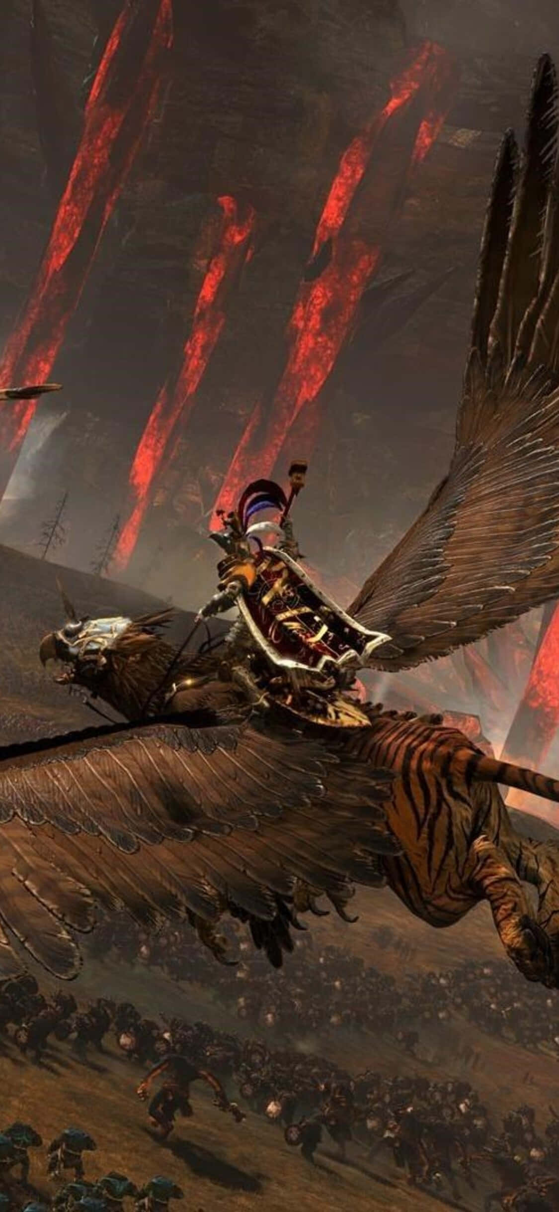 จัดทัพใน Total War: Warhammer บน iPhone X ของคุณ วอลเปเปอร์