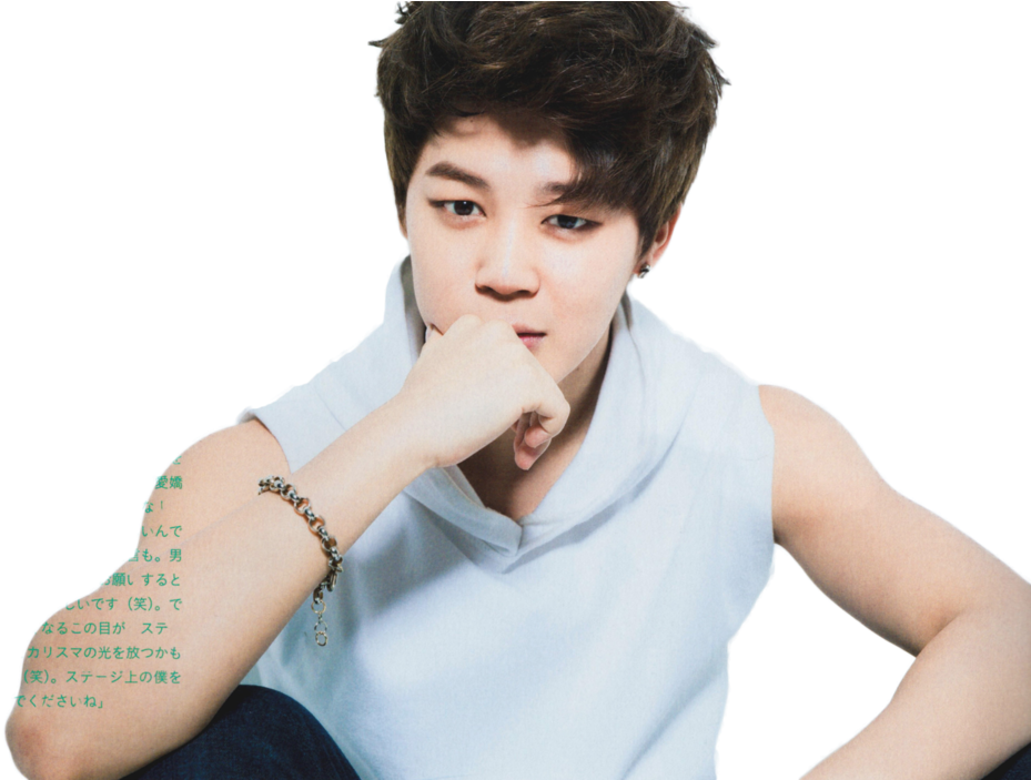 จีมินท่าครุ่นคิด วอลเปเปอร์