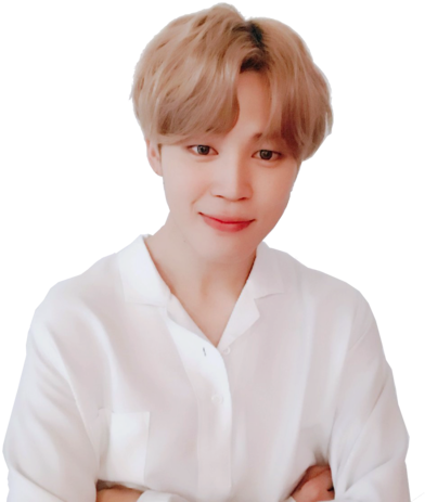 จีมินยิ้มในเสื้อเชิ้ตสีขาว วอลเปเปอร์