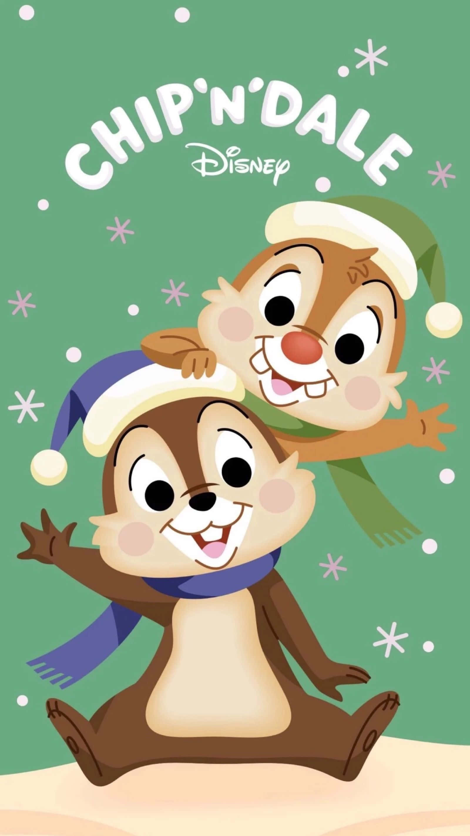 ฉลองคริสต์มาสกับตัวละครดิสนีย์สุดน่ารัก! วอลเปเปอร์