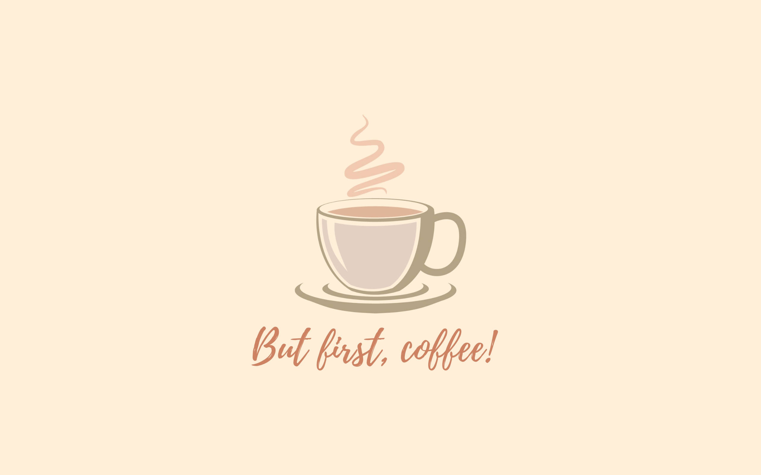 ชิลล์ อีสเทติก แต่ก่อนอื่น กาแฟ สำหรับคอมพิวเตอร์ วอลเปเปอร์