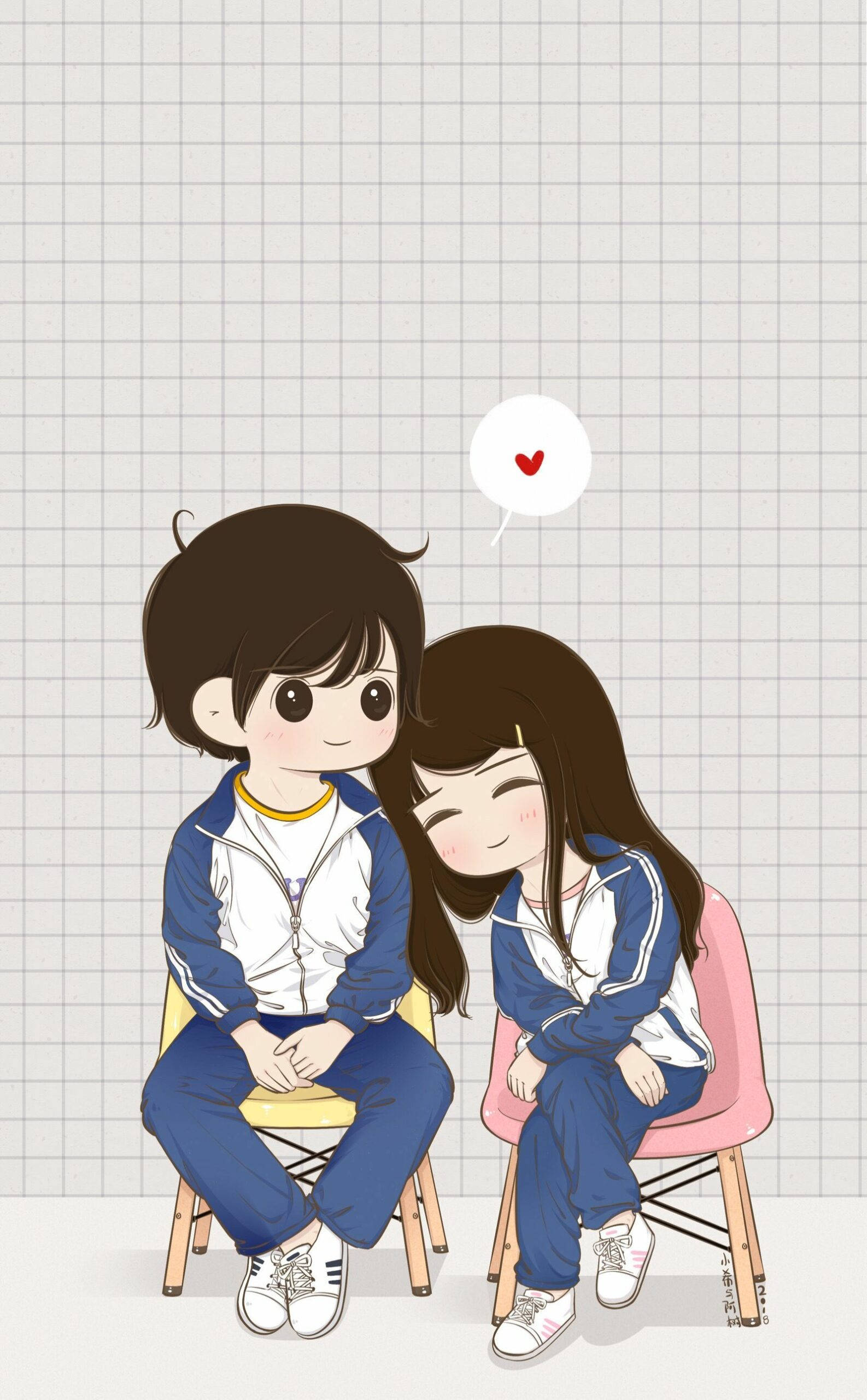 ชุดวอร์มการ์ตูนน่ารัก วอลเปเปอร์