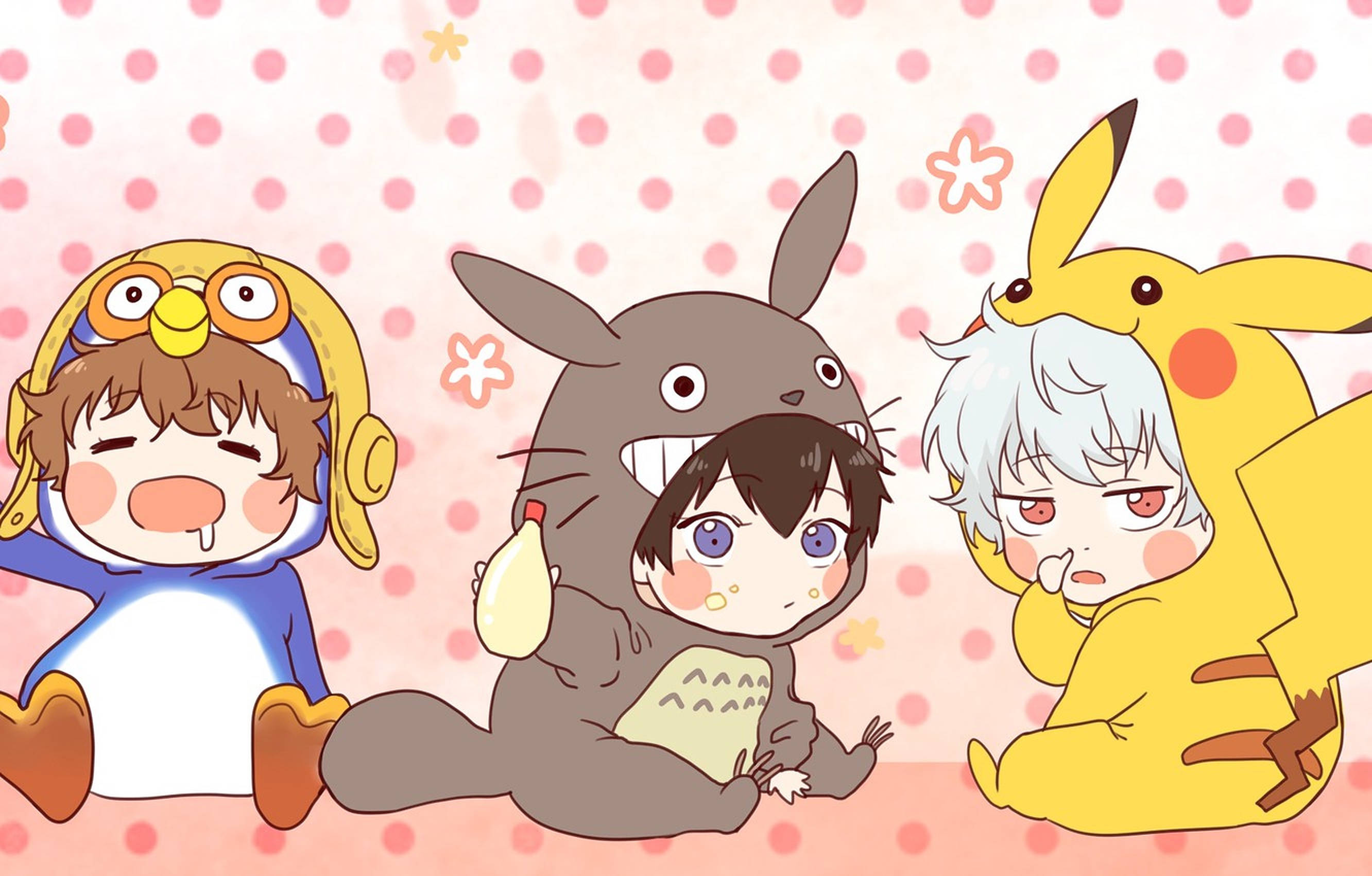 ชุดอนิเมะเด็กพิคาชู วอลเปเปอร์