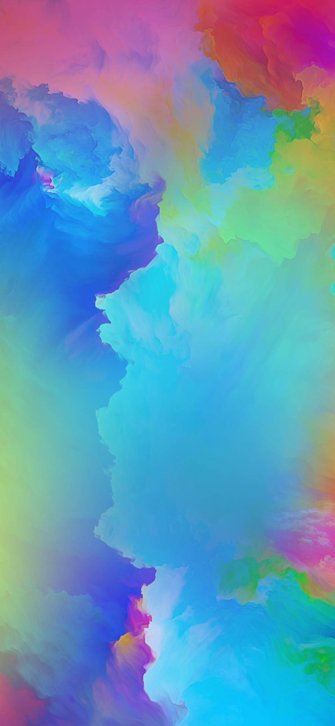 ซัมซุง A71 เมฆสีสันสดใส วอลเปเปอร์