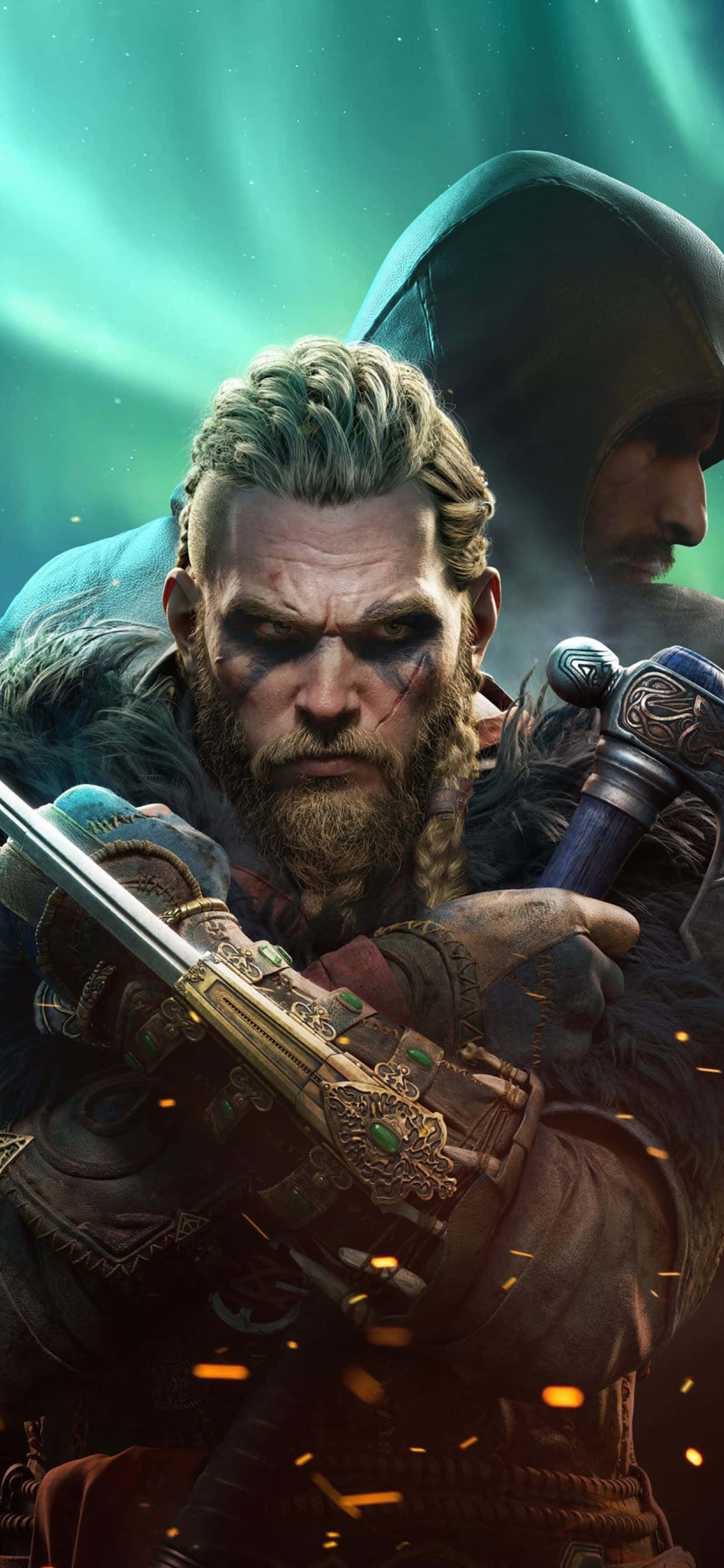 ซีรีส์ Assassin's Creed iPhone Xs Max Assassin's Creed Valhalla พื้นหลัง วอลเปเปอร์