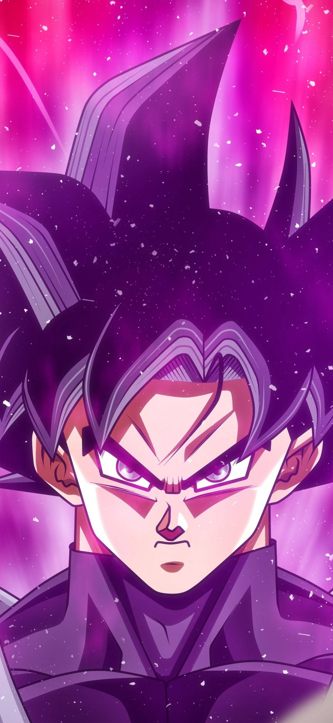 ซูเปอร์ไซย่าโกกุแบล็ค iPhone อาร์ต วอลเปเปอร์