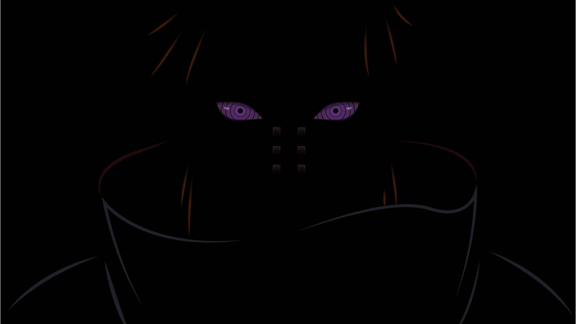ดวงตา Rinnegan ของ Pain Naruto สำหรับแล็ปท็อป วอลเปเปอร์