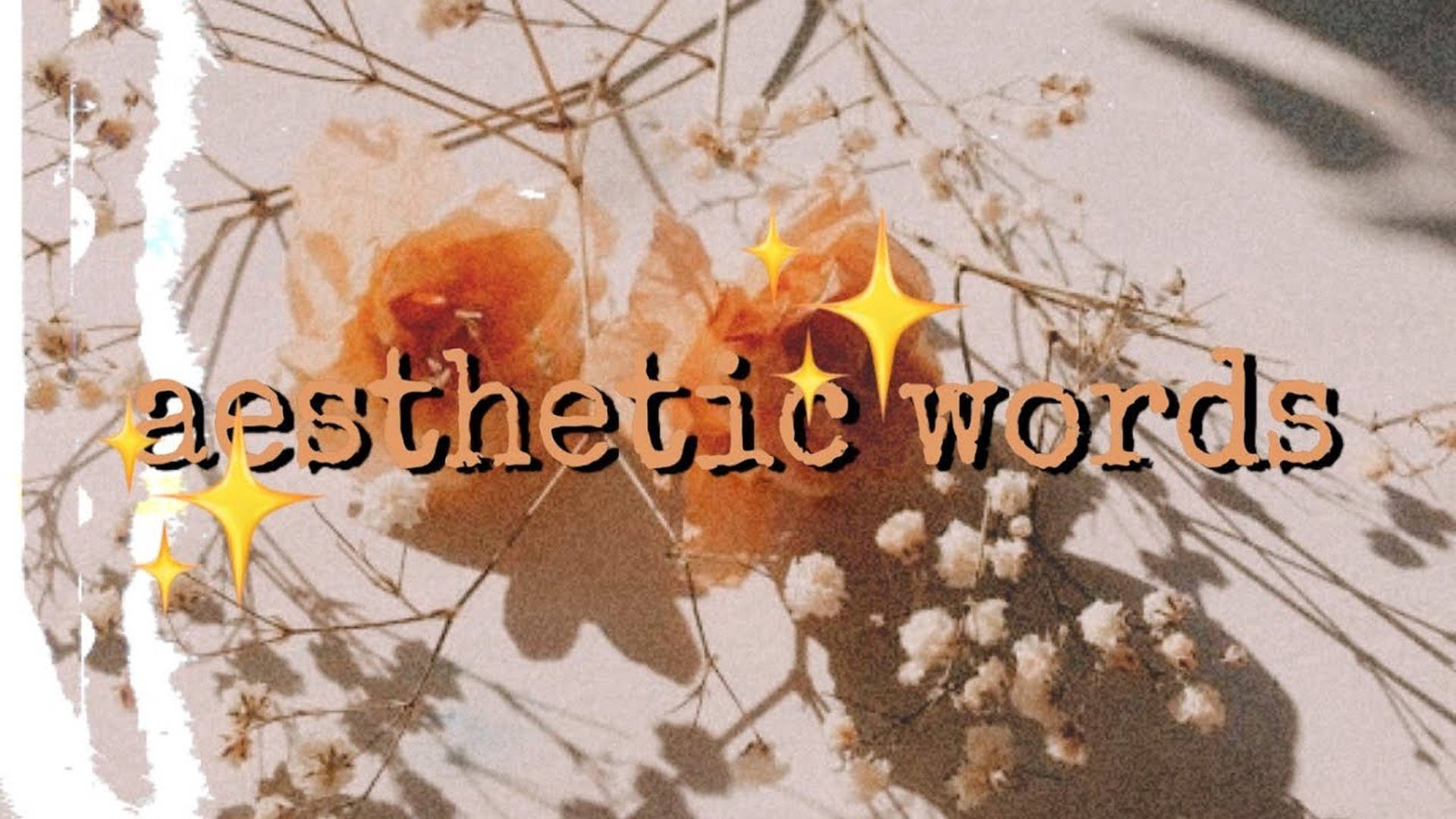 วอลเปเปอร์ดอกไม้คำสวยงาม — สุนทรียภาพคำคม GIF วอลเปเปอร์