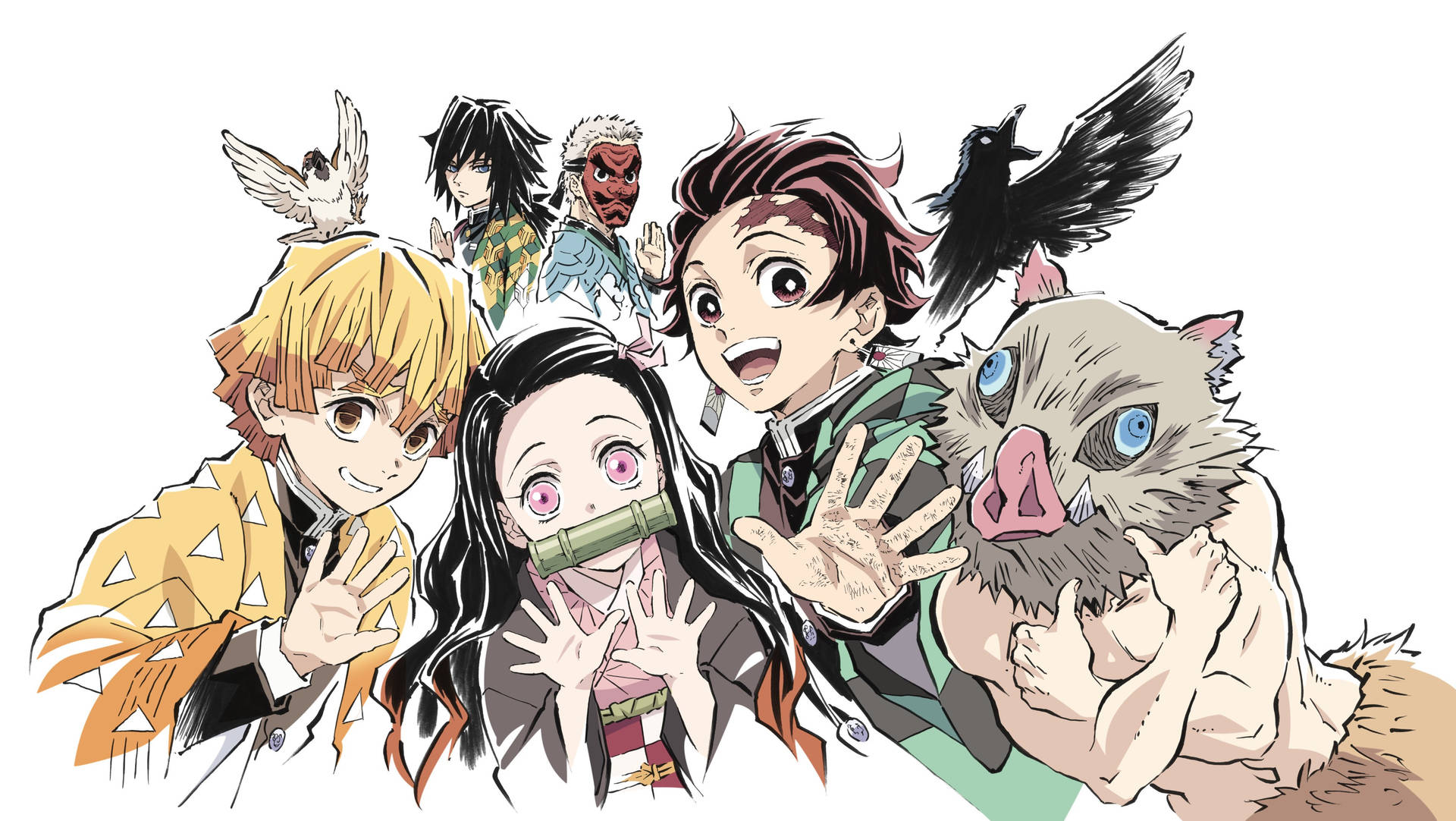 วอลเปเปอร์ดาบพิฆาตอสูร 4k Official Art — ดาบพิฆาตอสูร 4K GIF วอลเปเปอร์