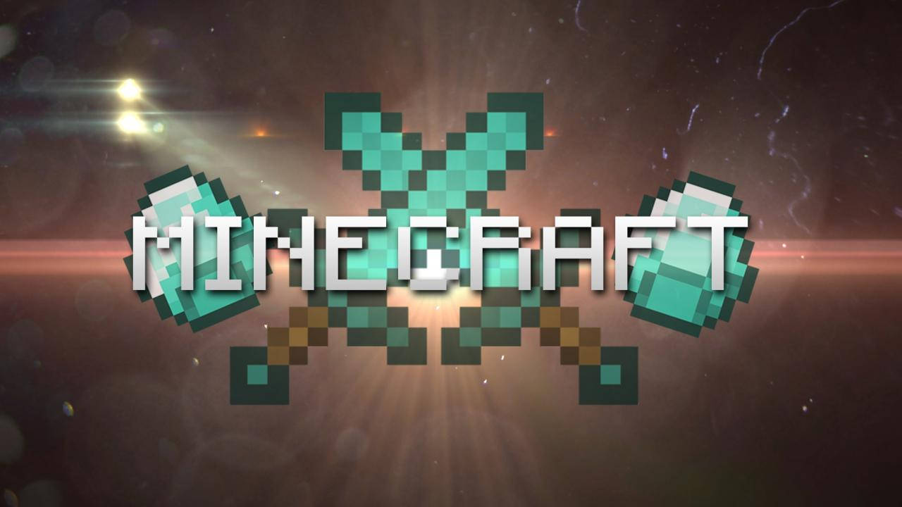 Minecraft ดาบ เพชร วอลเปเปอร์ — มายคราฟ วอลเปเปอร์