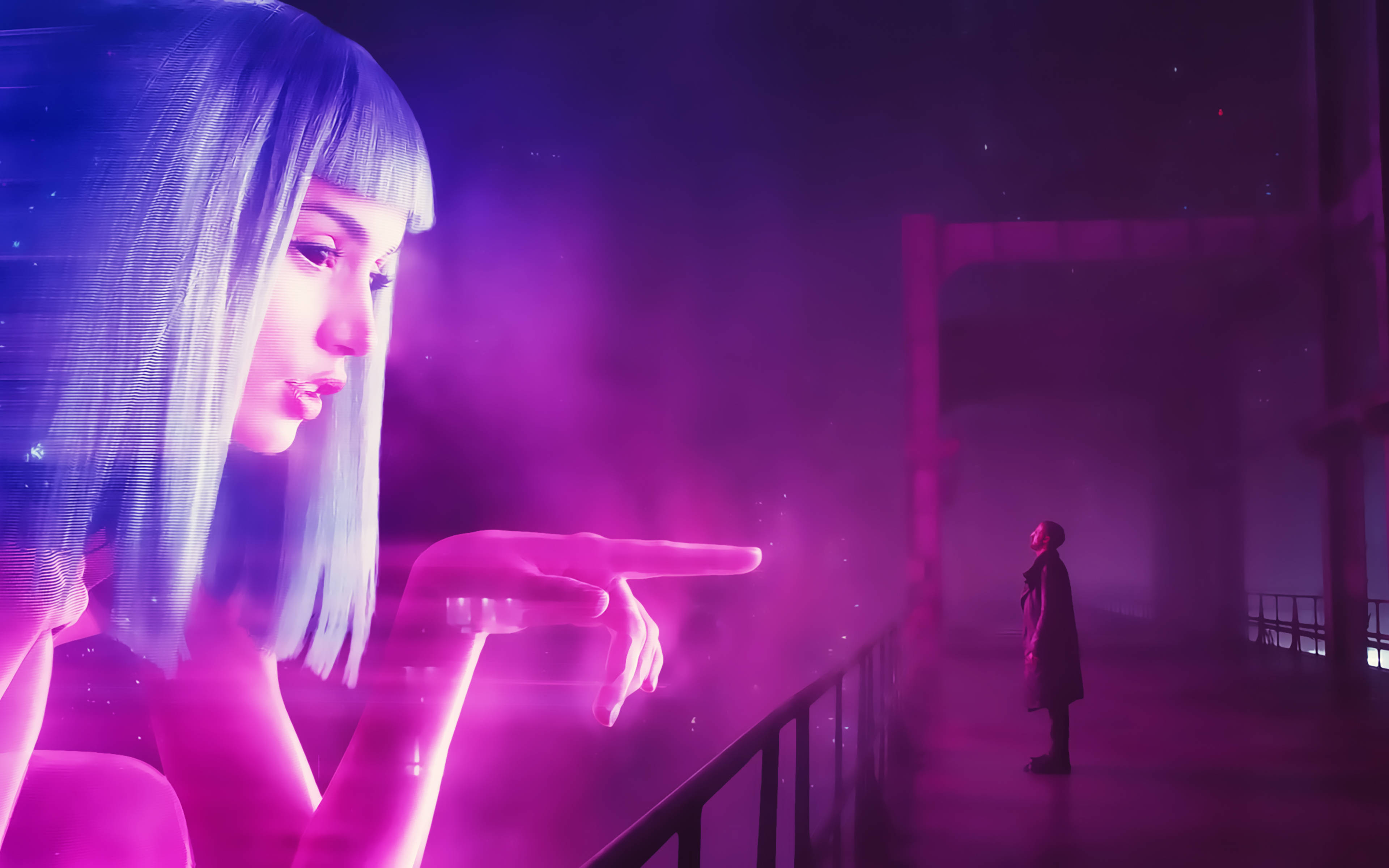 ดิจิตอลคอมพาเนียน จอย เบลดรันเนอร์ 2049 4K วอลเปเปอร์