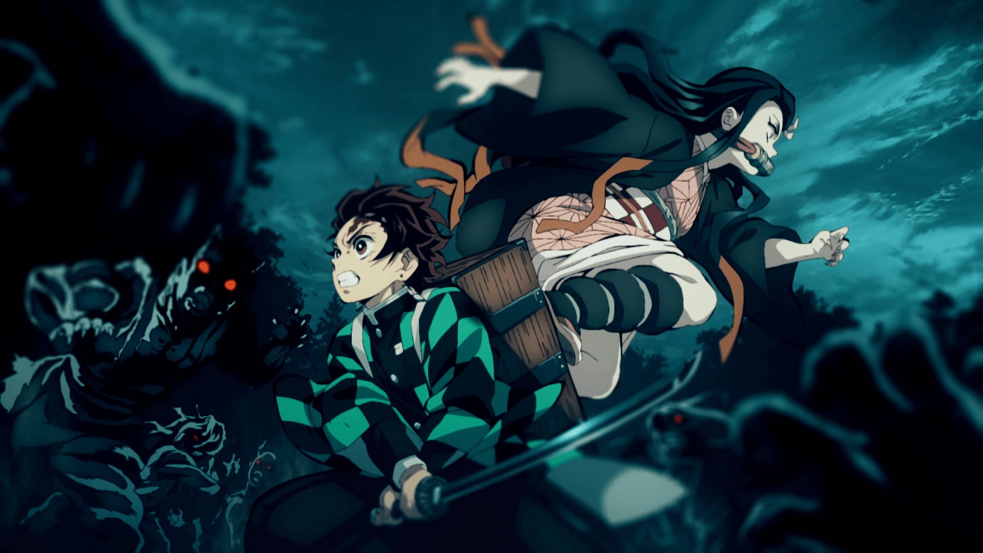 ตะกร้า Tanjiro นักล่าปีศาจ วอลเปเปอร์