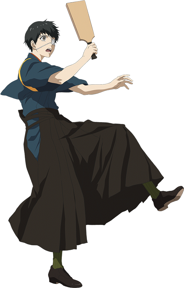 ตัวการ์ตูนแกว่งดาบไม้ วอลเปเปอร์