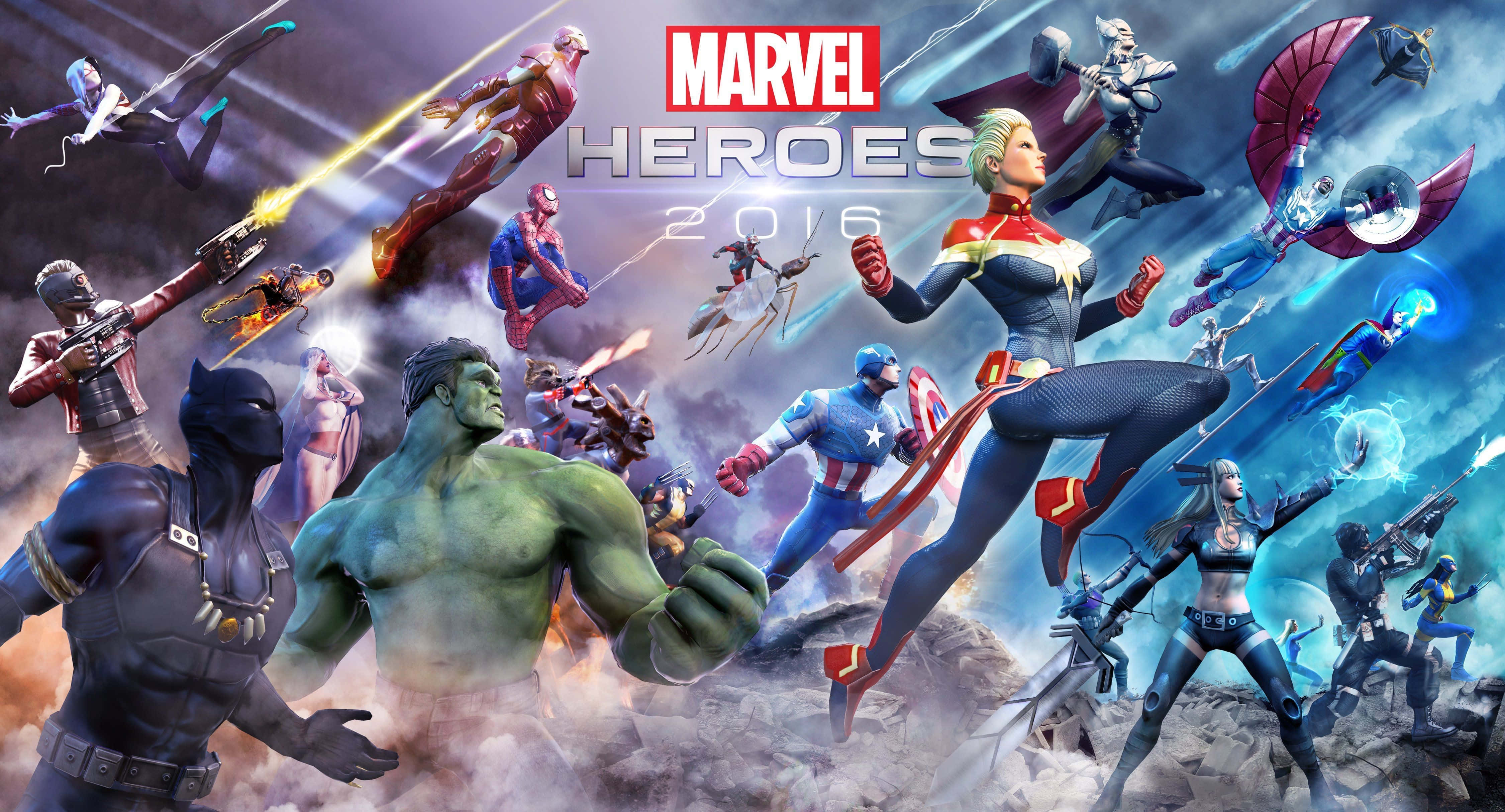 ตัวละคร Marvel Comics ในปฏิบัติการ วอลเปเปอร์