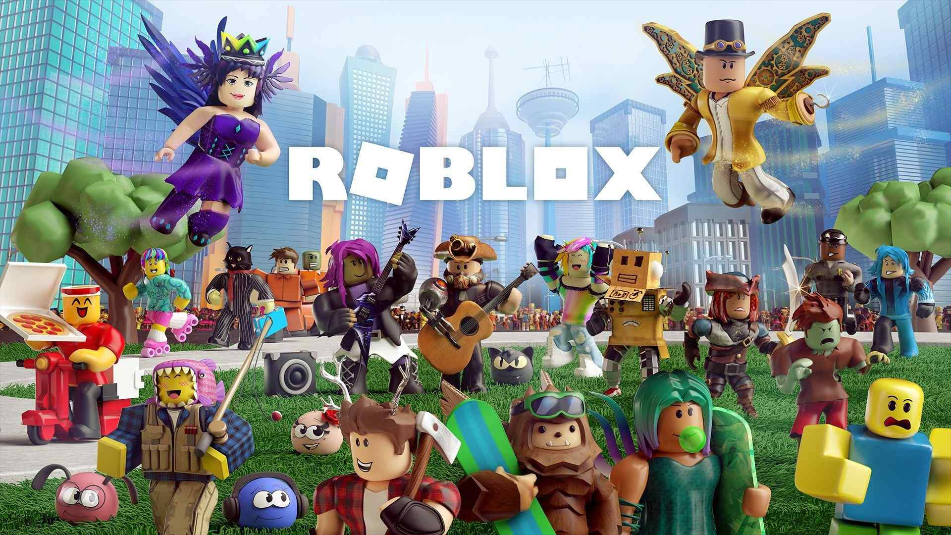 "ตัวละคร Roblox สุดเท่ที่ใช้ชีวิตในเมือง" วอลเปเปอร์