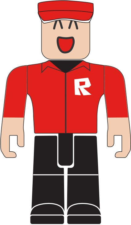 ตัวละคร Roblox เสื้อแดงโลโก้ R วอลเปเปอร์