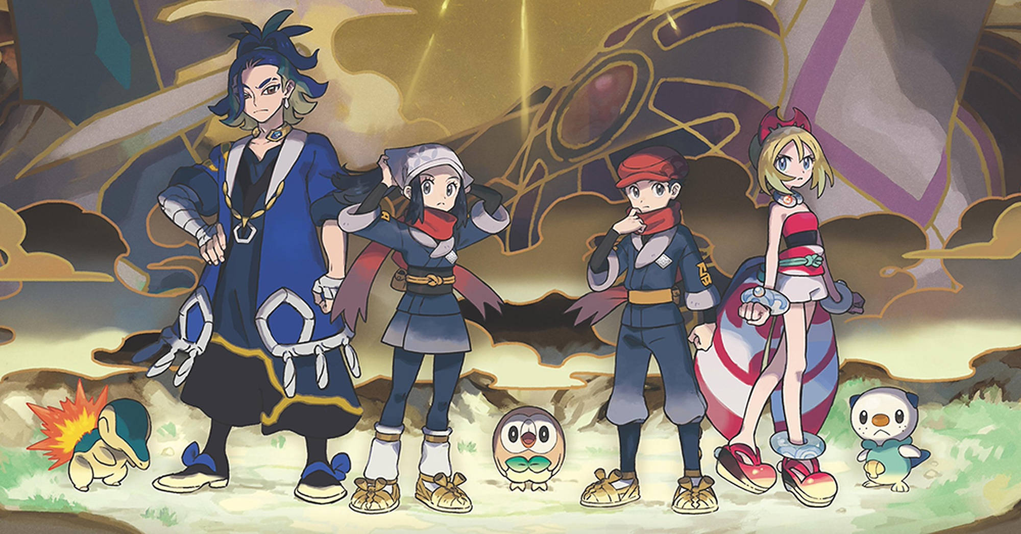 ตัวละครสมมติจาก Pokemon Legends Arceus วอลเปเปอร์