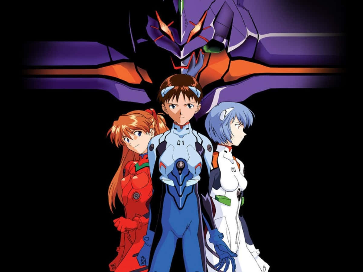 “ตัวเอกของ Neon Genesis Evangelion” วอลเปเปอร์