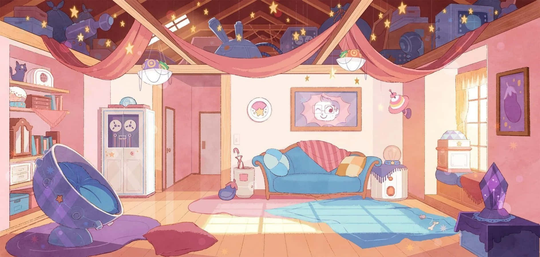 ถึงเวลาเปลี่ยนห้องให้เป็นอนิเมะ! วอลเปเปอร์