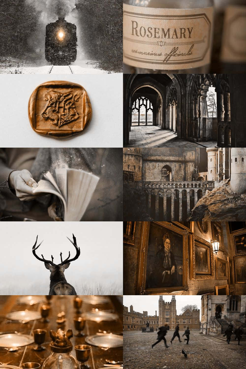 ทัศนียภาพฮอกวอตส์สุดสวย วอลเปเปอร์