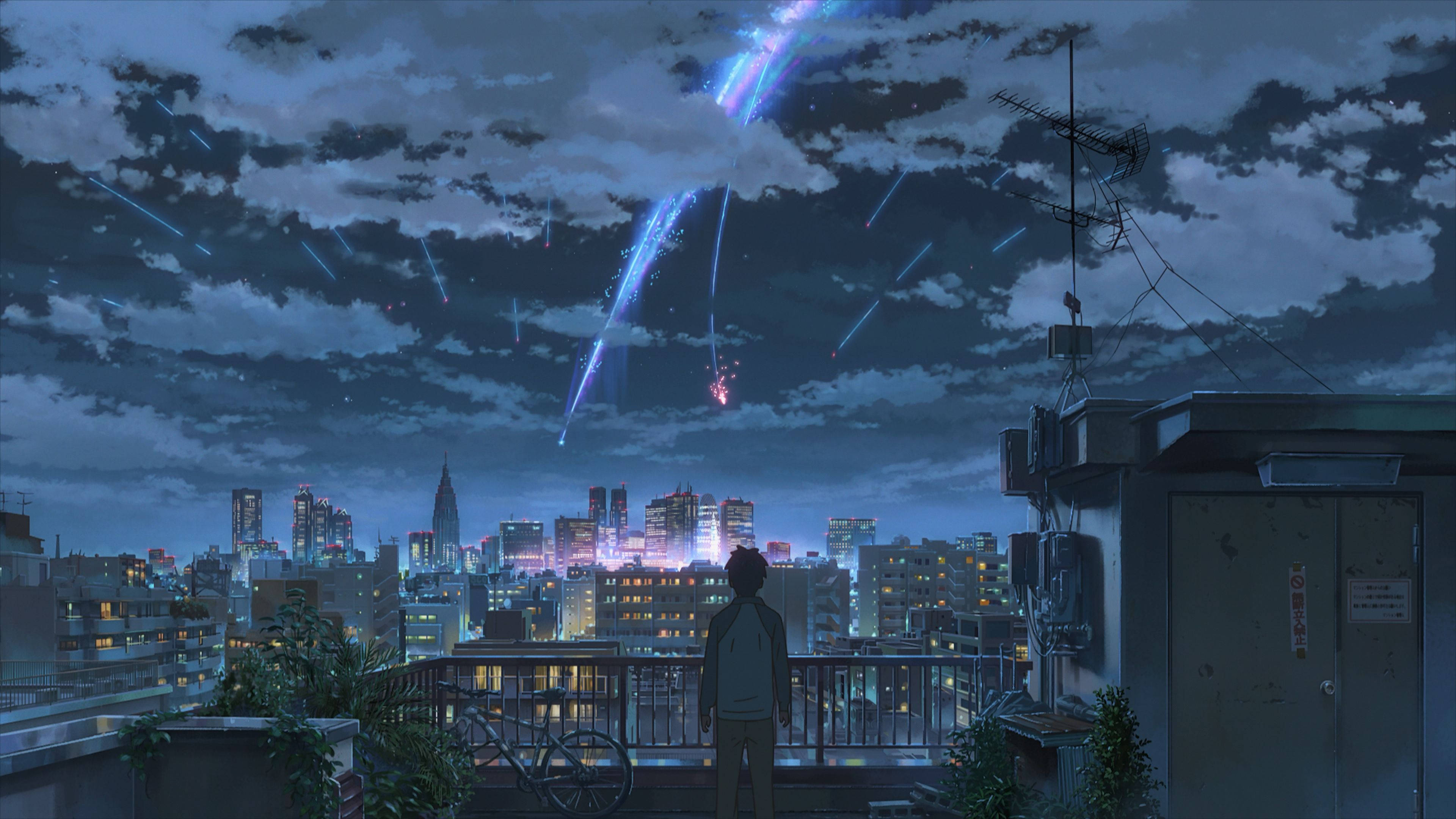 ทาคิ ดาวหาง อนิเมะ Your Name 2016 วอลเปเปอร์