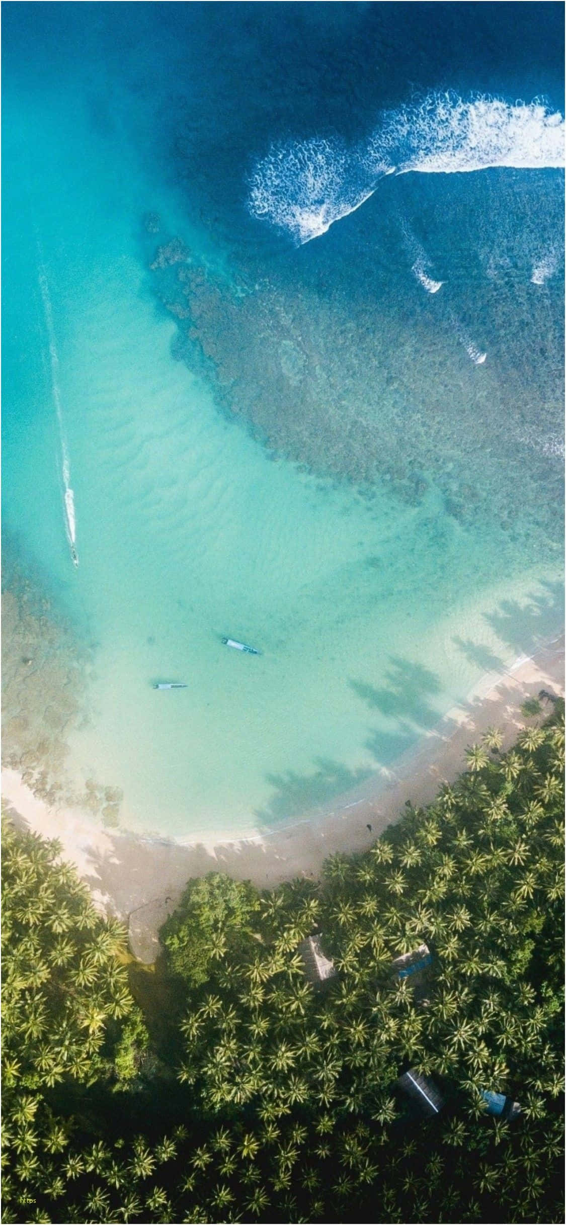 ทิวทัศน์อันน่าหลึงของหาดอิอส ประเทศกรีซ วอลเปเปอร์