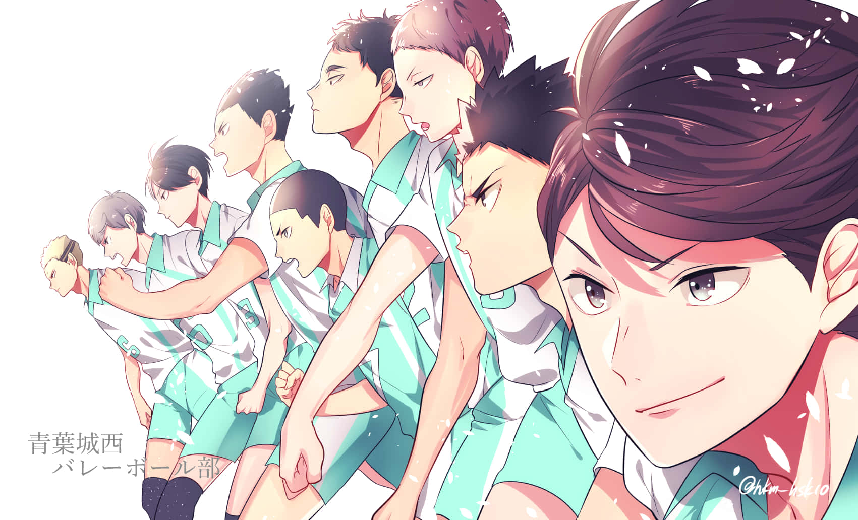 ทีมวอลเลย์บอลอาโอบะโจไซ วอลเปเปอร์
