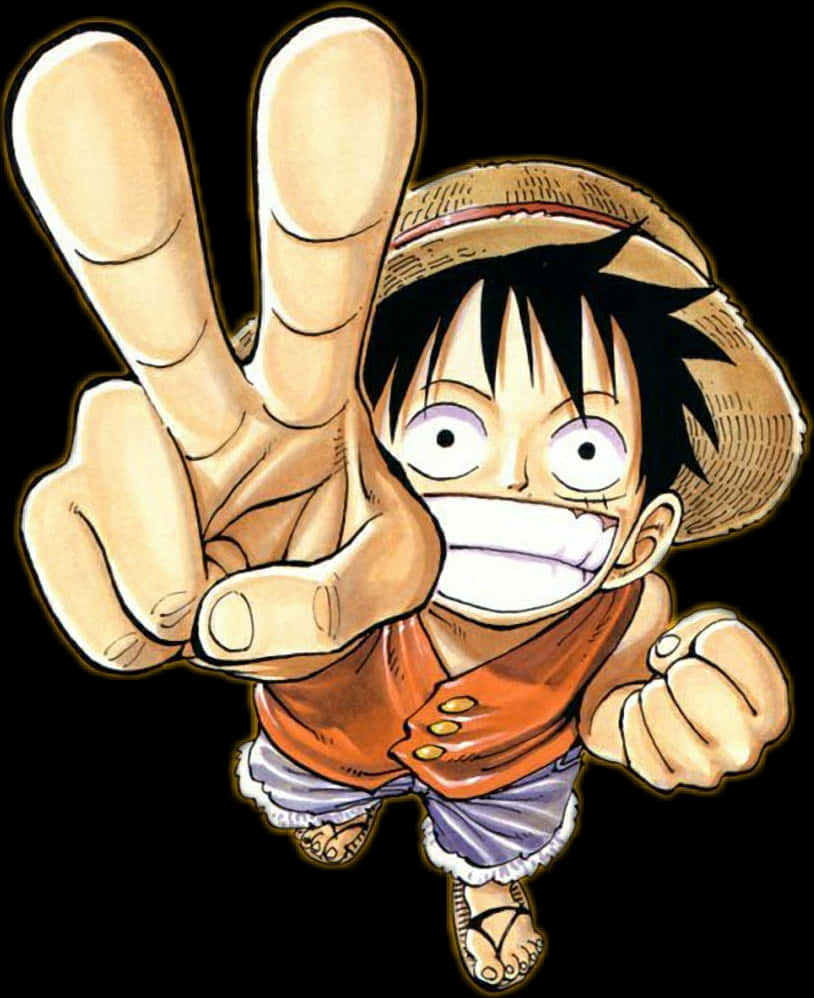 ท่าชัยชนะของลูฟี่ วันพีซ วอลเปเปอร์