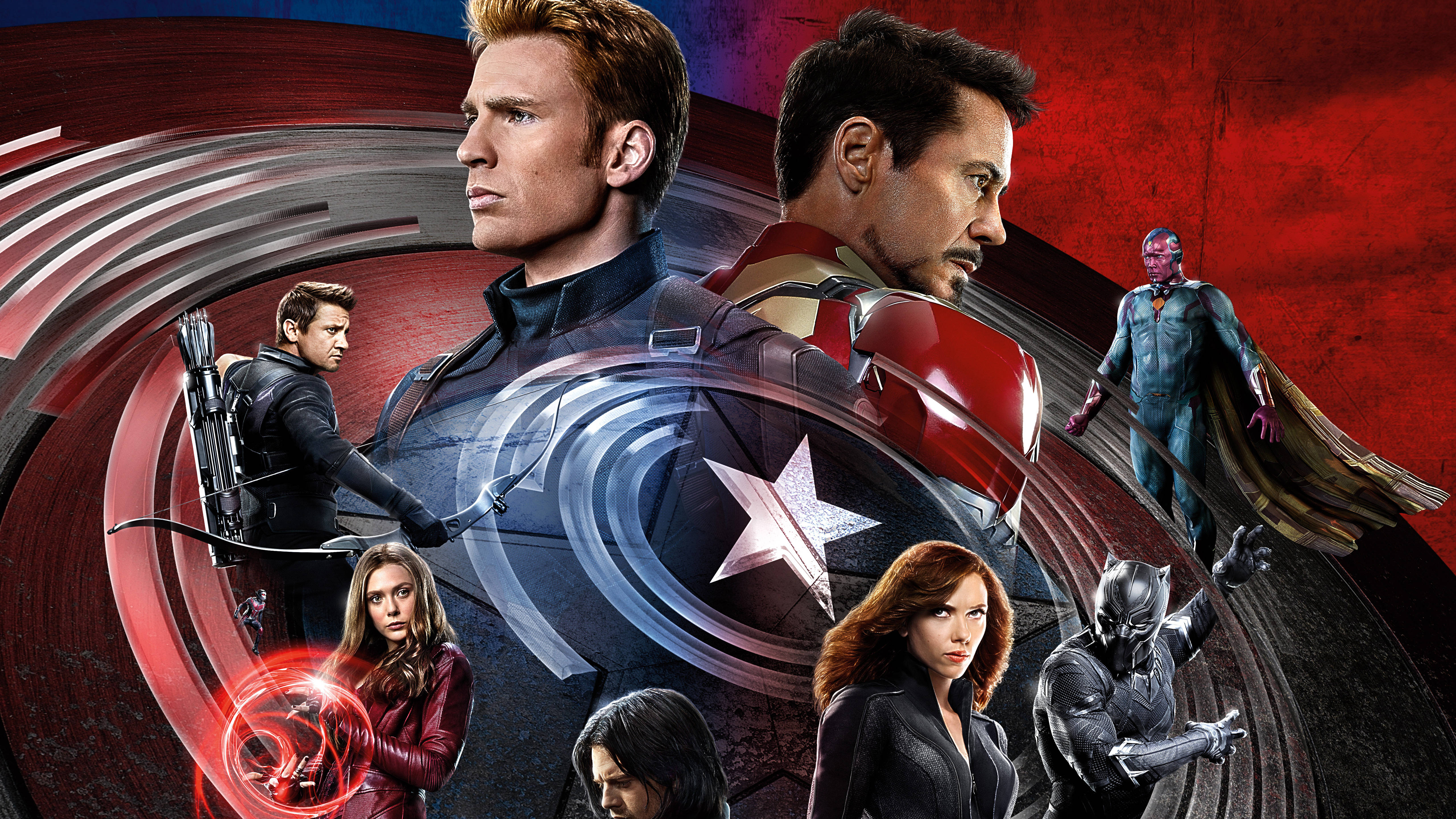 ท่าแบ็คทูแบ็ค กัปตันอเมริกา Civil War วอลเปเปอร์