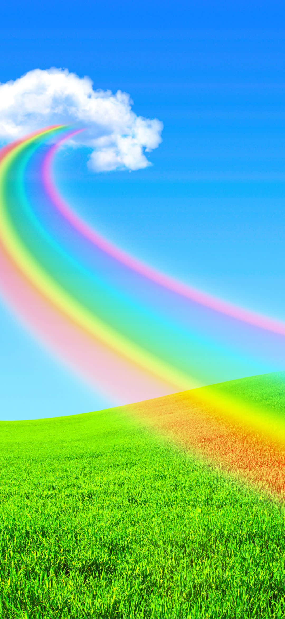 ท้องฟ้าสีฟ้าไฟฟ้า วอลเปเปอร์