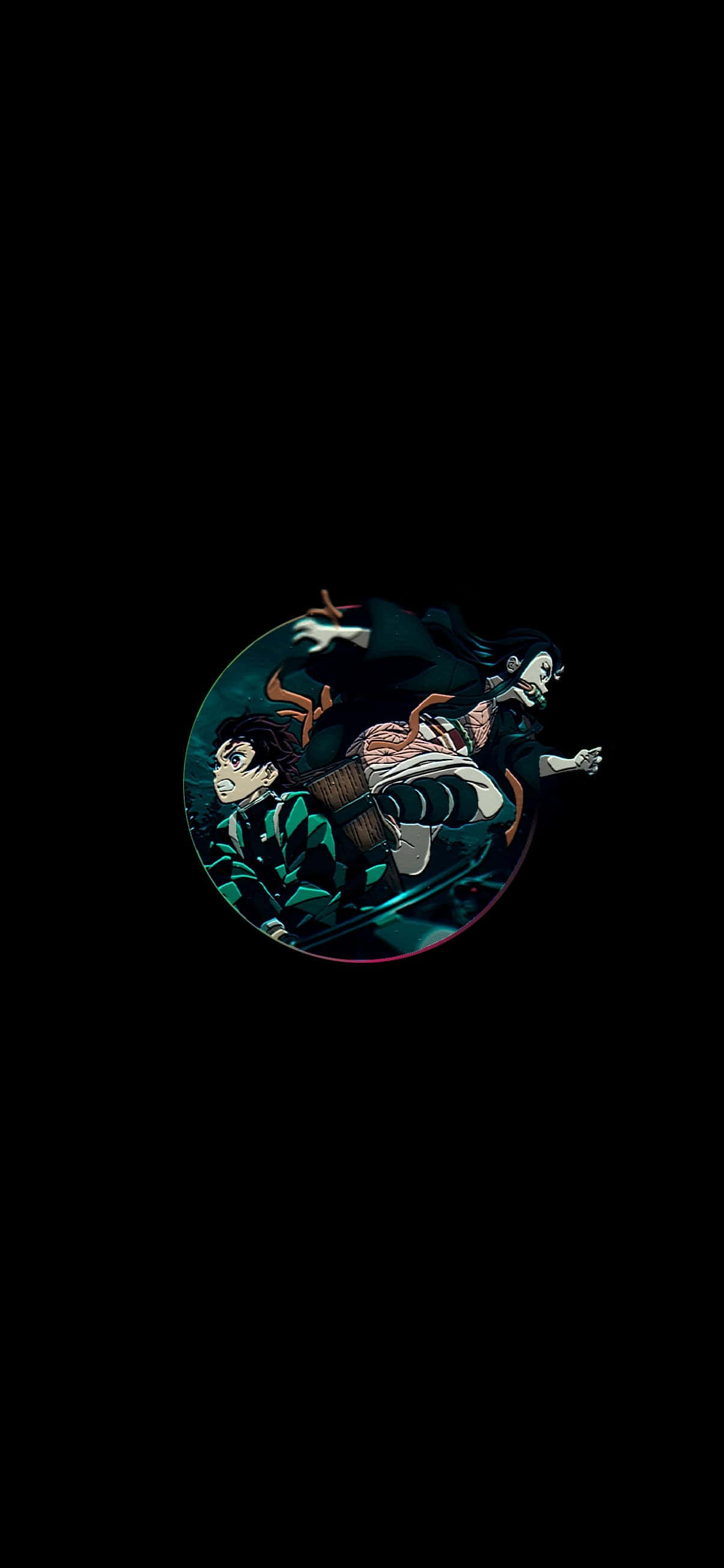 ธีม Lock Screen iPhone นักล่าปีศาจสุดเท่ วอลเปเปอร์