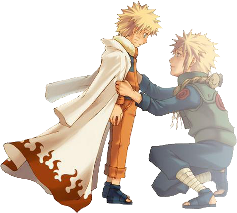 นารูโตะพบกับตัวเองในอนาคต วอลเปเปอร์