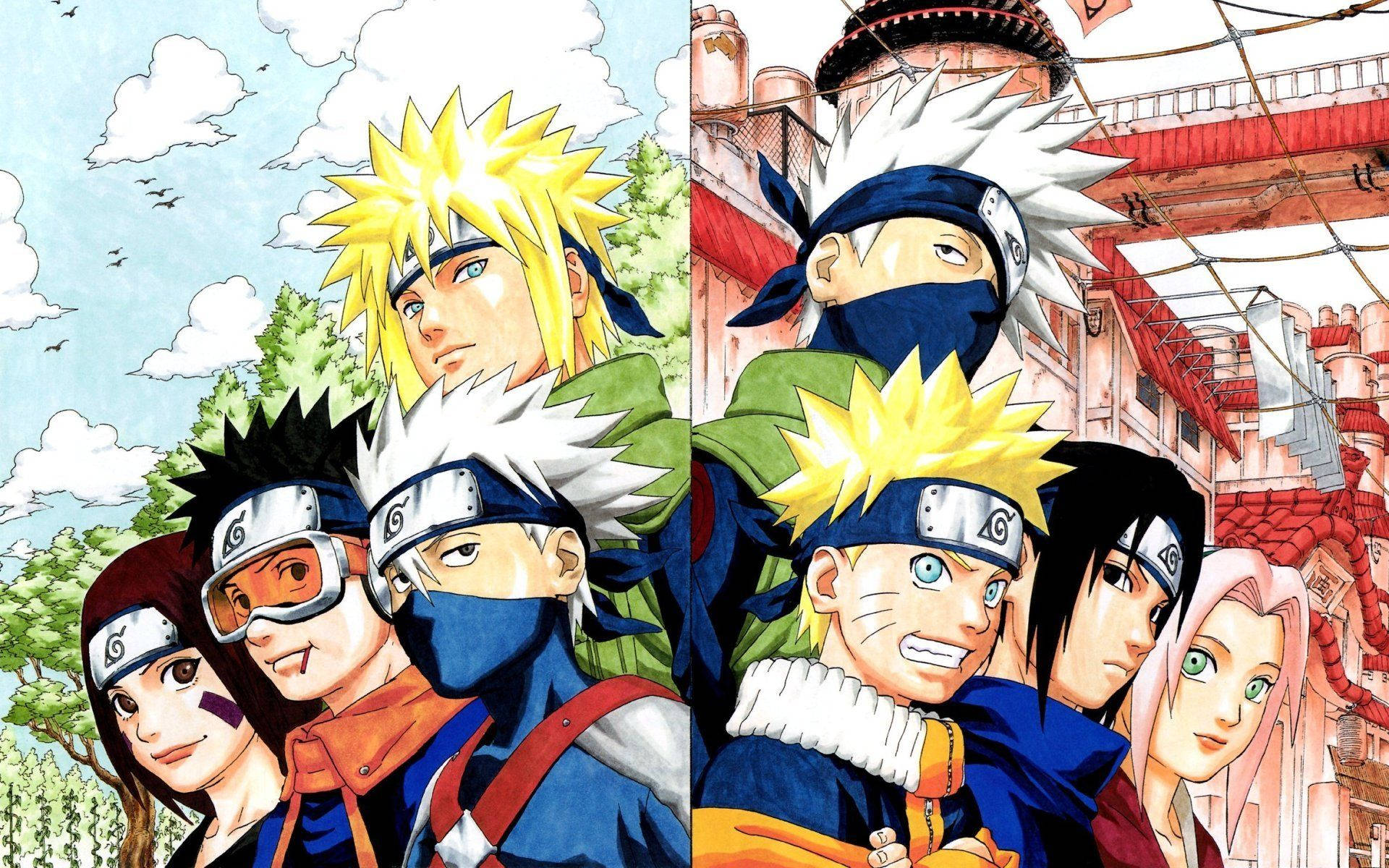 นารูโตะเพื่อนสุดเจ๋ง วอลเปเปอร์