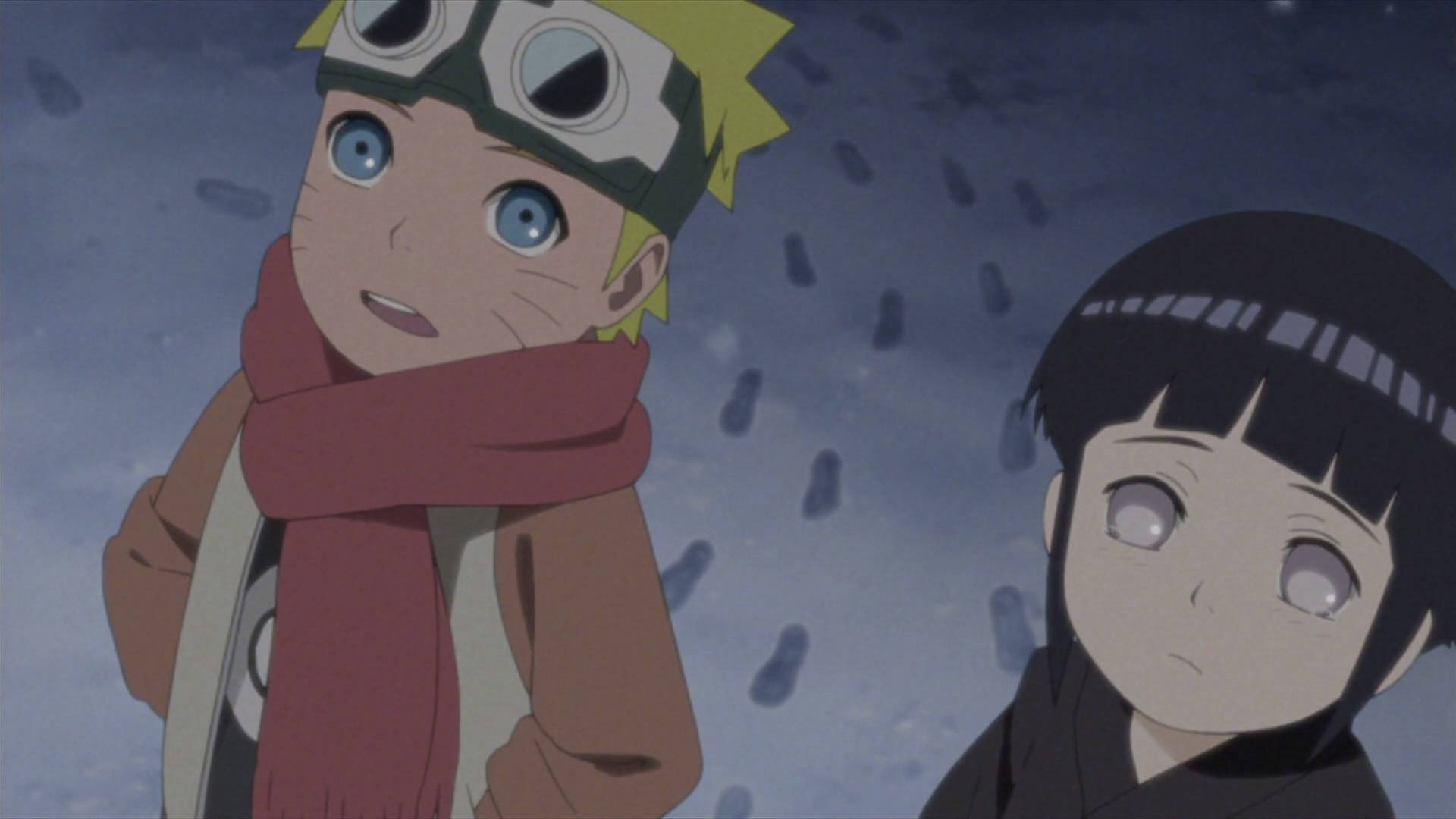 นารูโตะและฮินาตะในวัยเด็ก วอลเปเปอร์
