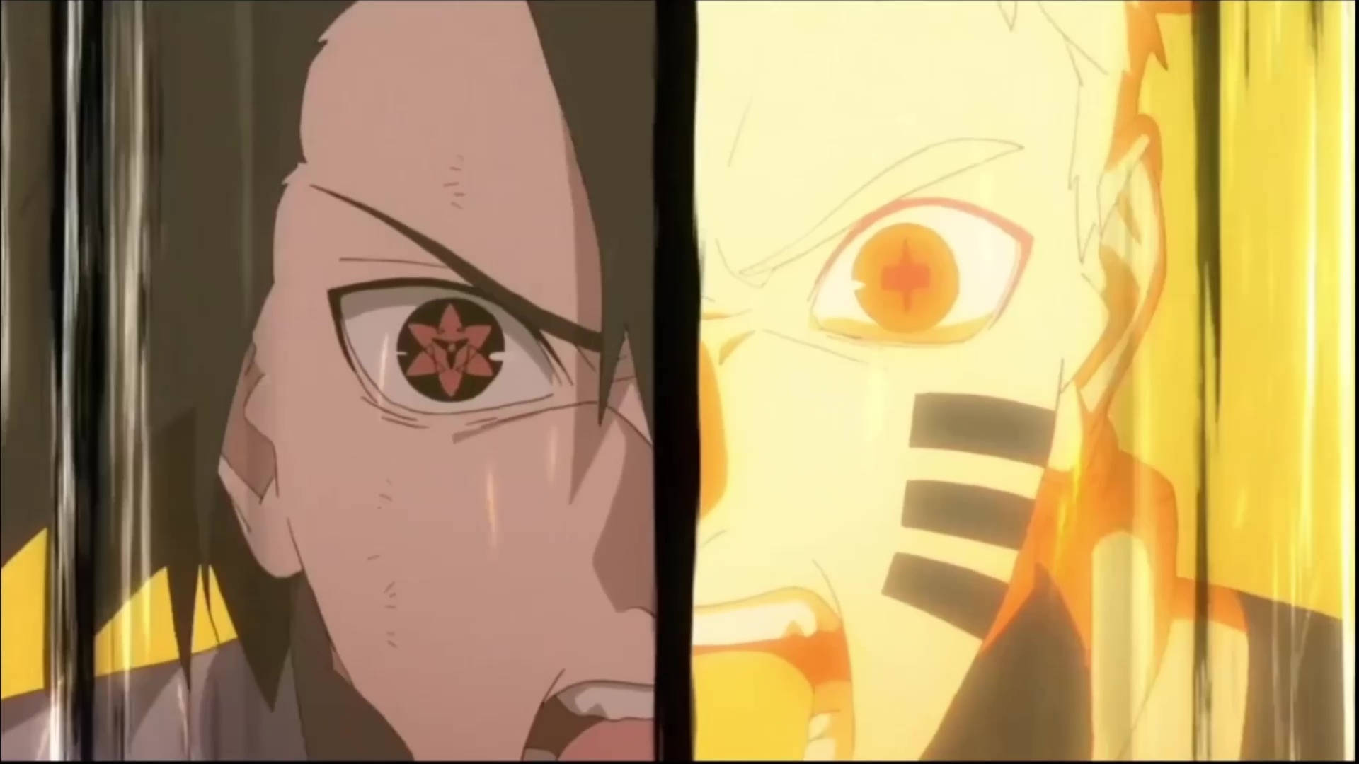 นารูโตะโหมดคุรามะและซาสึเกะ วอลเปเปอร์