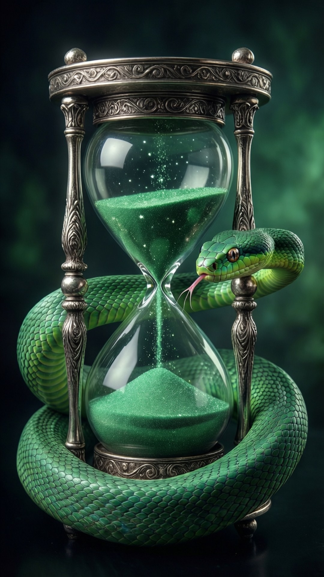 นาฬิกาทรายงาเมรลด์ วอลเปเปอร์