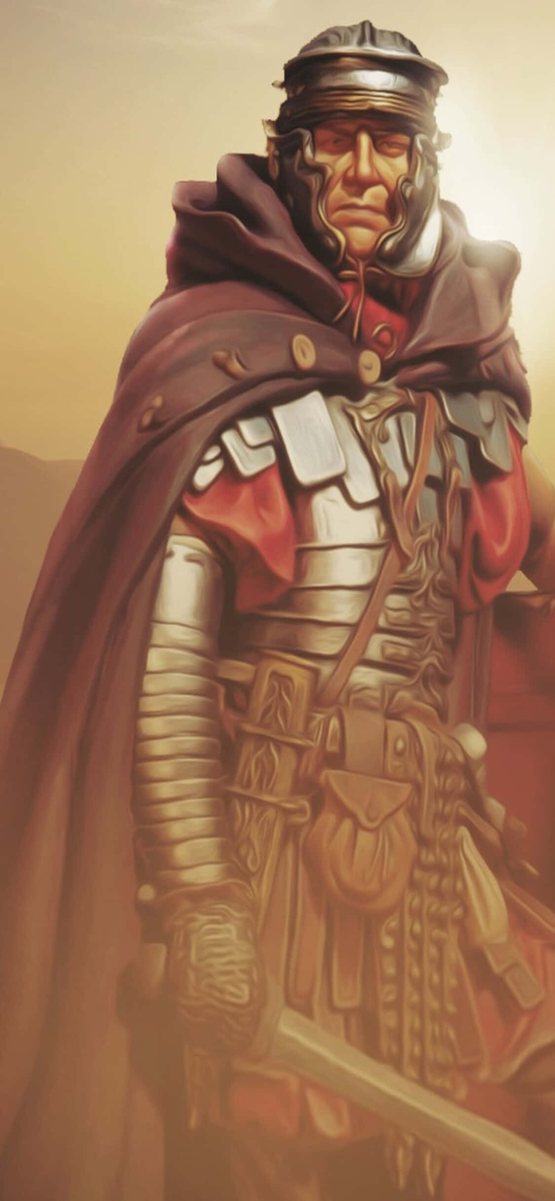 นำกองทัพโรมันของคุณเองด้วย iPhone Xs Total War Rome 2 วอลเปเปอร์